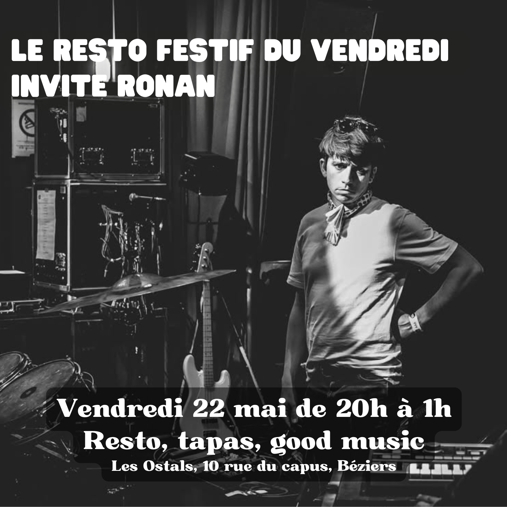 Le bar et resto festif du vendredi