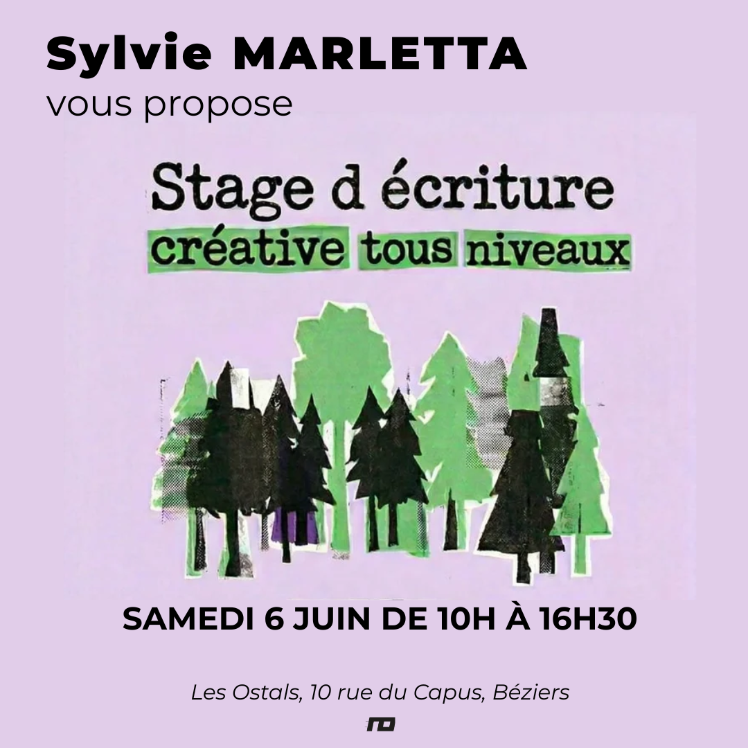 Stage d'écriture créative