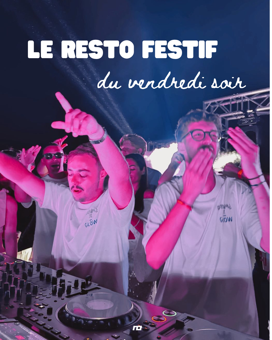 Le bar et resto festif du vendredi
