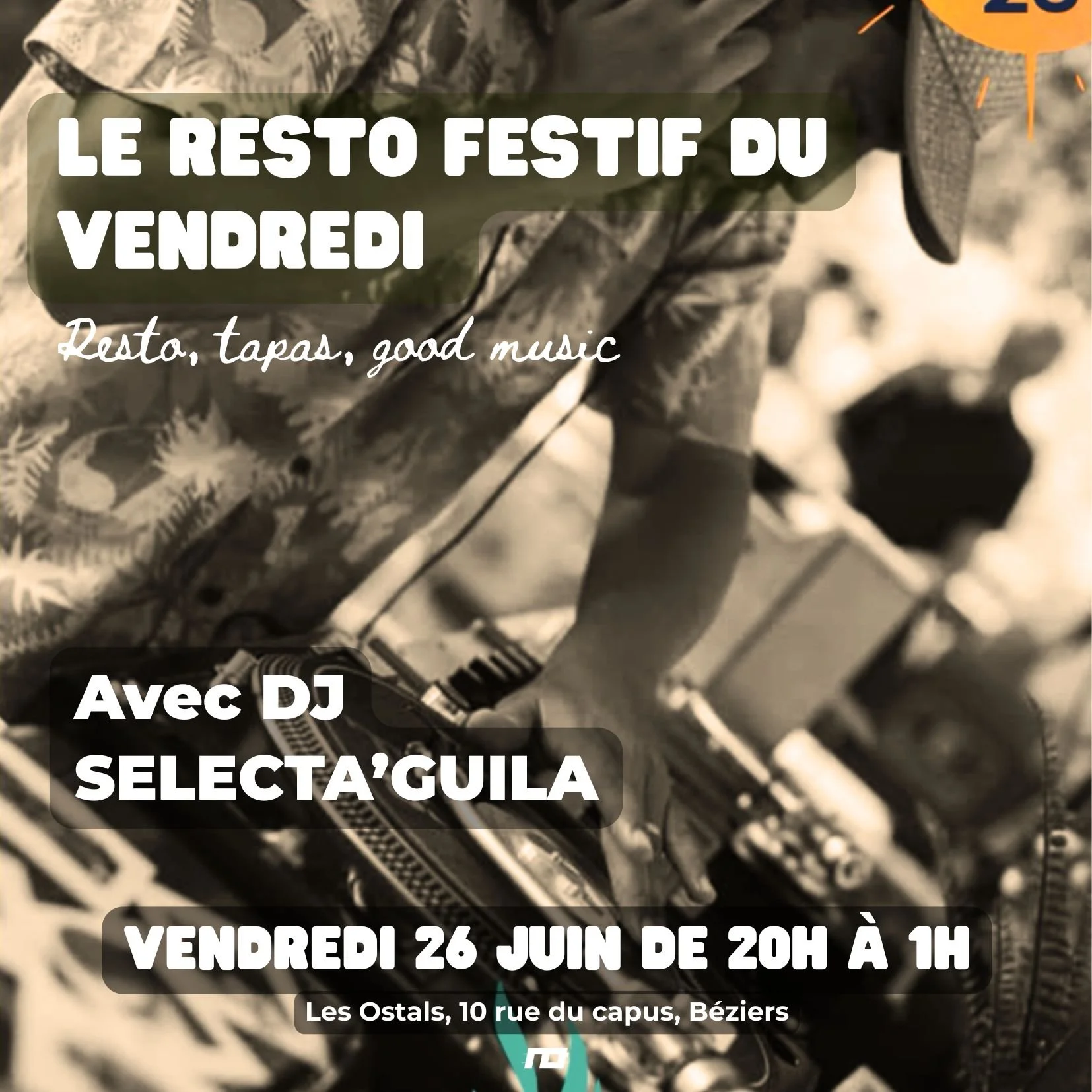 Le bar et resto festif du vendredi