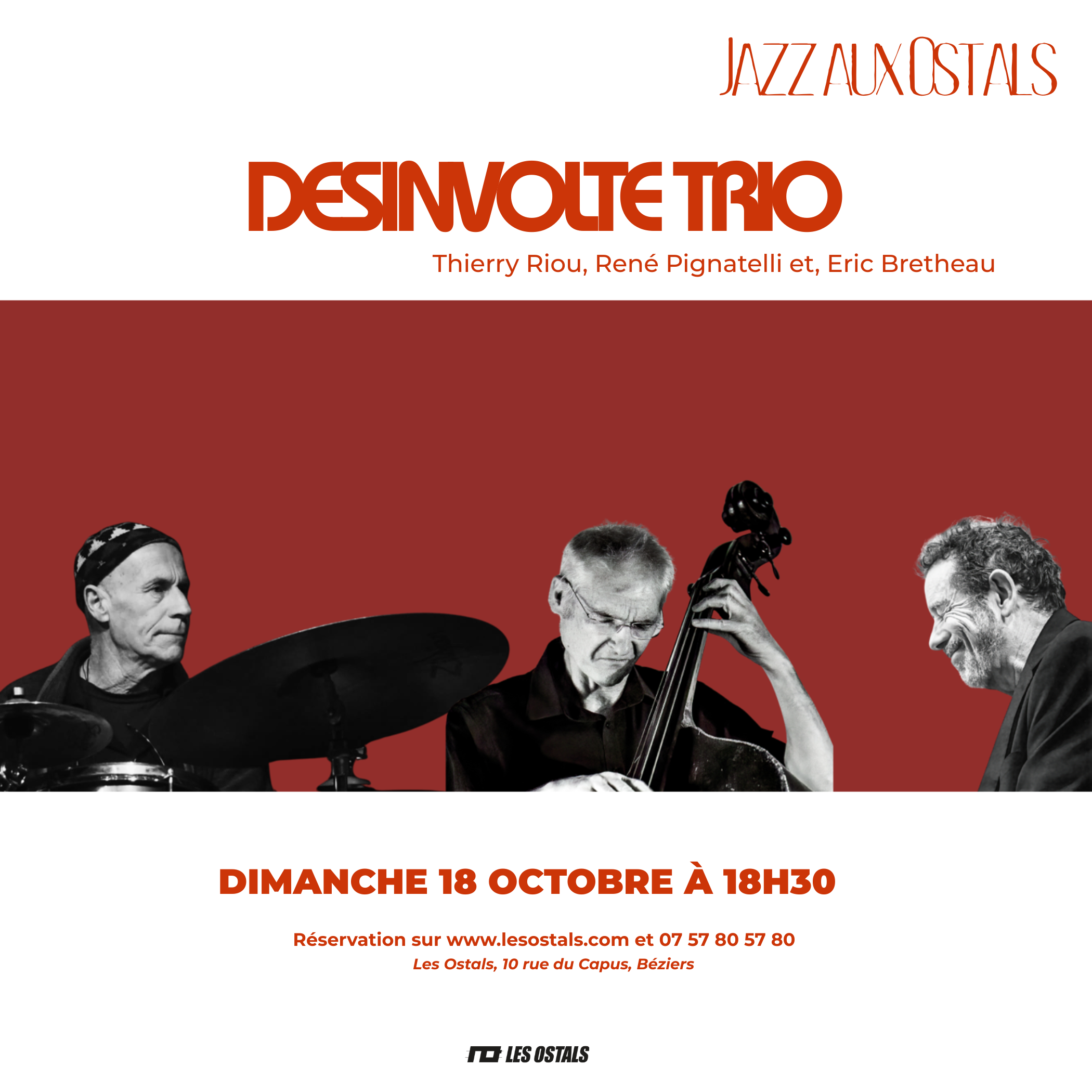 Concert Jazz - TRIO DESINVOLTE