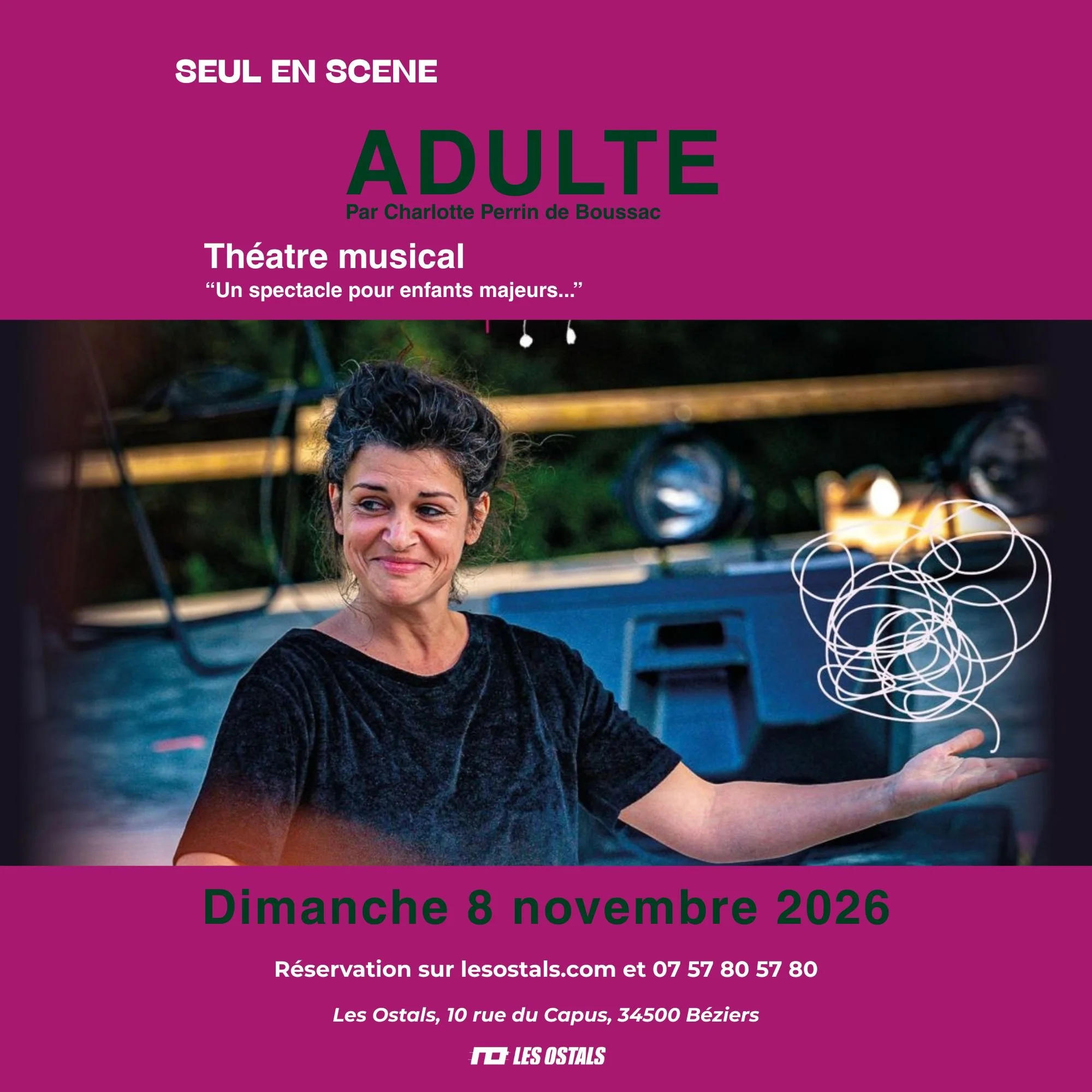 Seul en scène - Adulte - de Charlotte Perrin de Boussac