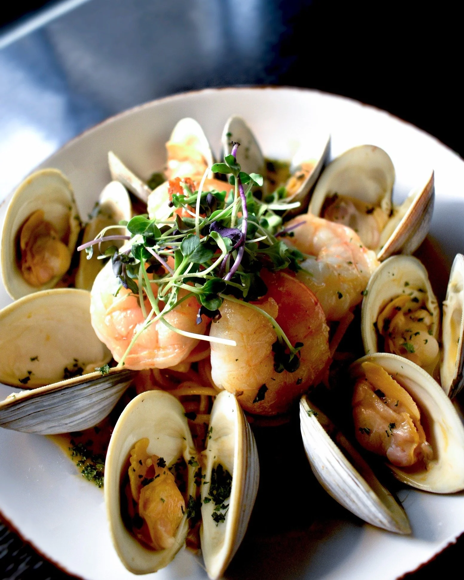 National Spaghetti Day calls for something special. 🍝
&middot;
&middot;
Our Gambertino E Vongole Scampi is a must-try.
Dine with us today!
&middot;
#grappafood #grappaeats #grapparoc #grappa #rochesterny #tasteny #cameraeatsfirst #restaurantsroc #re