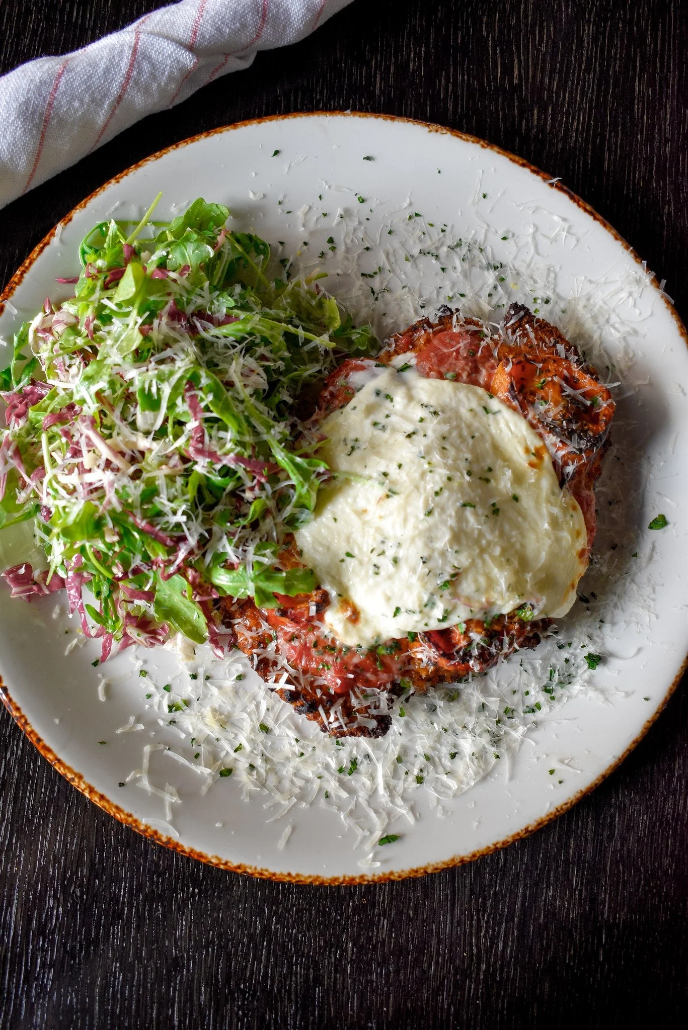 Craving this? Come taste it for yourself at Grappa.
Book now and experience the Chicken Burrata. 😋