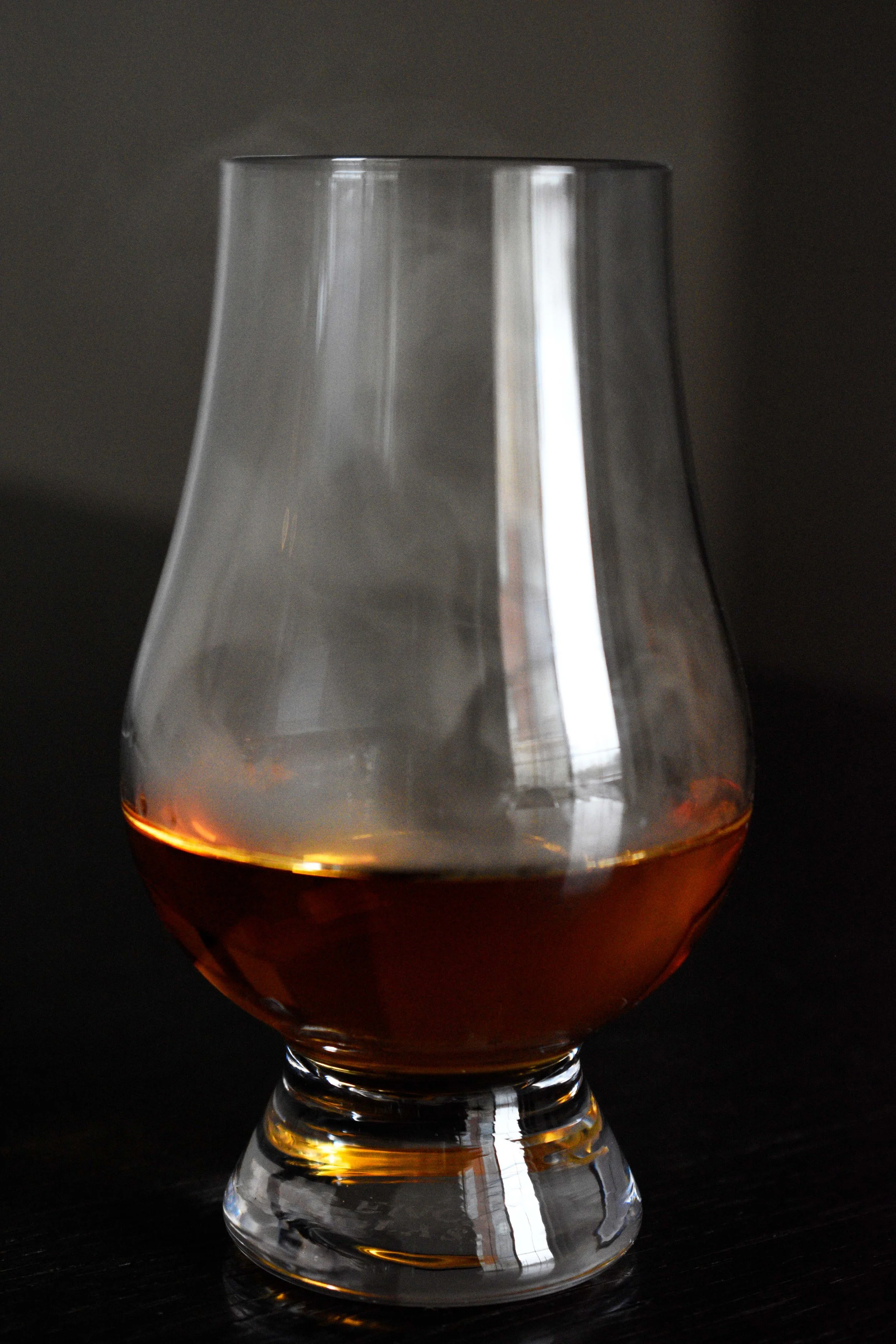 Smoky bourbon drink