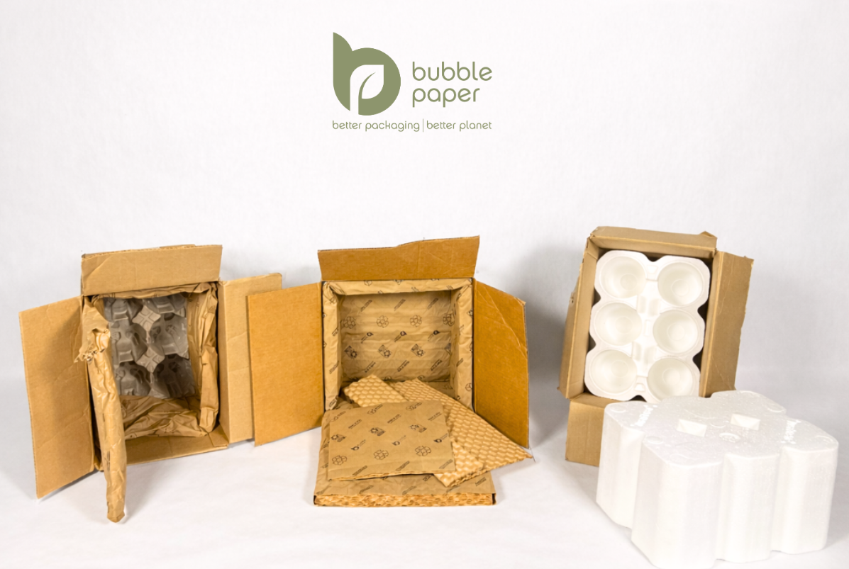 bubble paper wine shipper: grow, package, and ship wine sustainably 