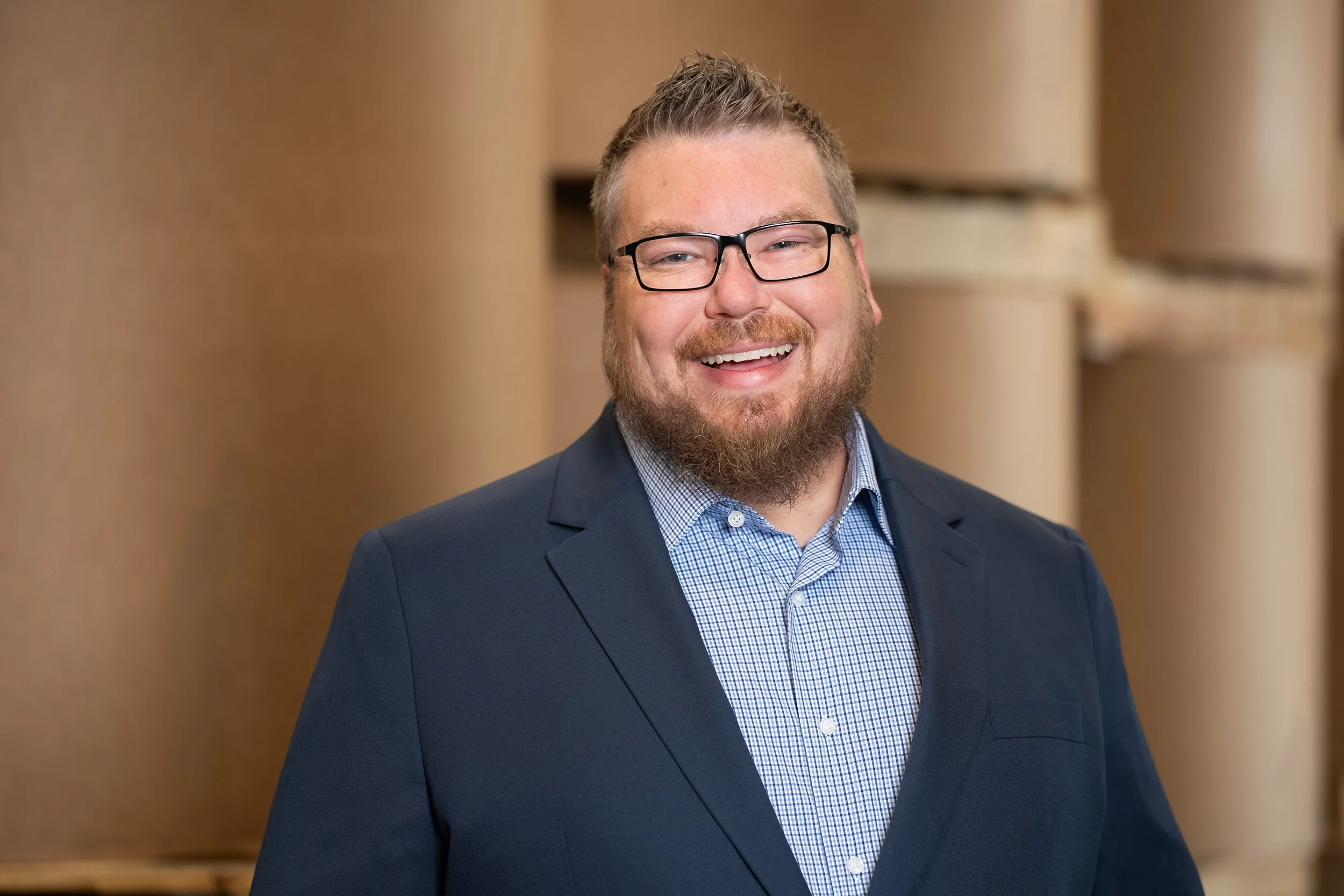 Product Engineer James Richards at Bubble Paper