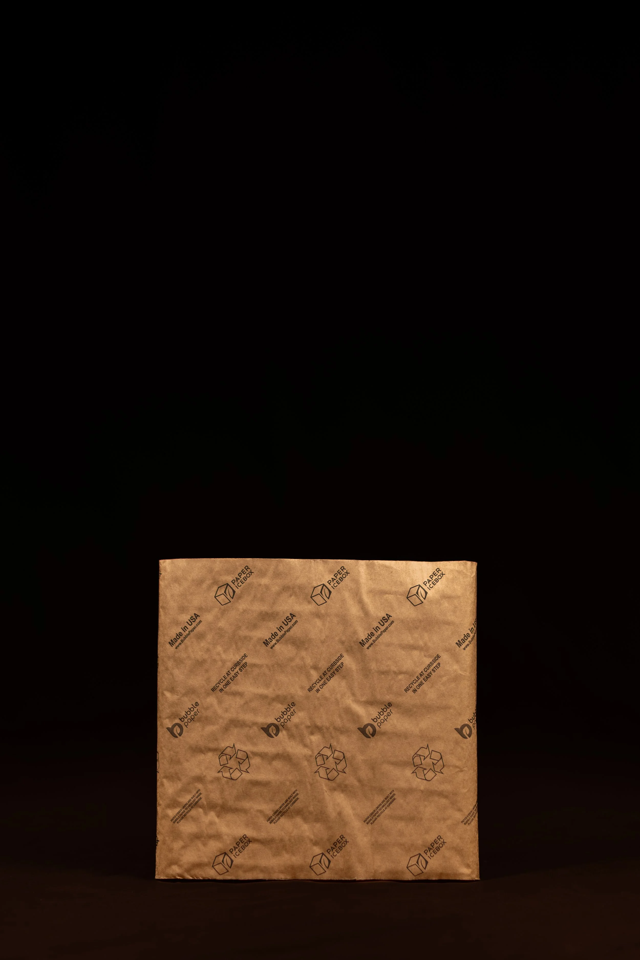 bubble paper pad - 12" x 12", 0.5" thick, 58 pads