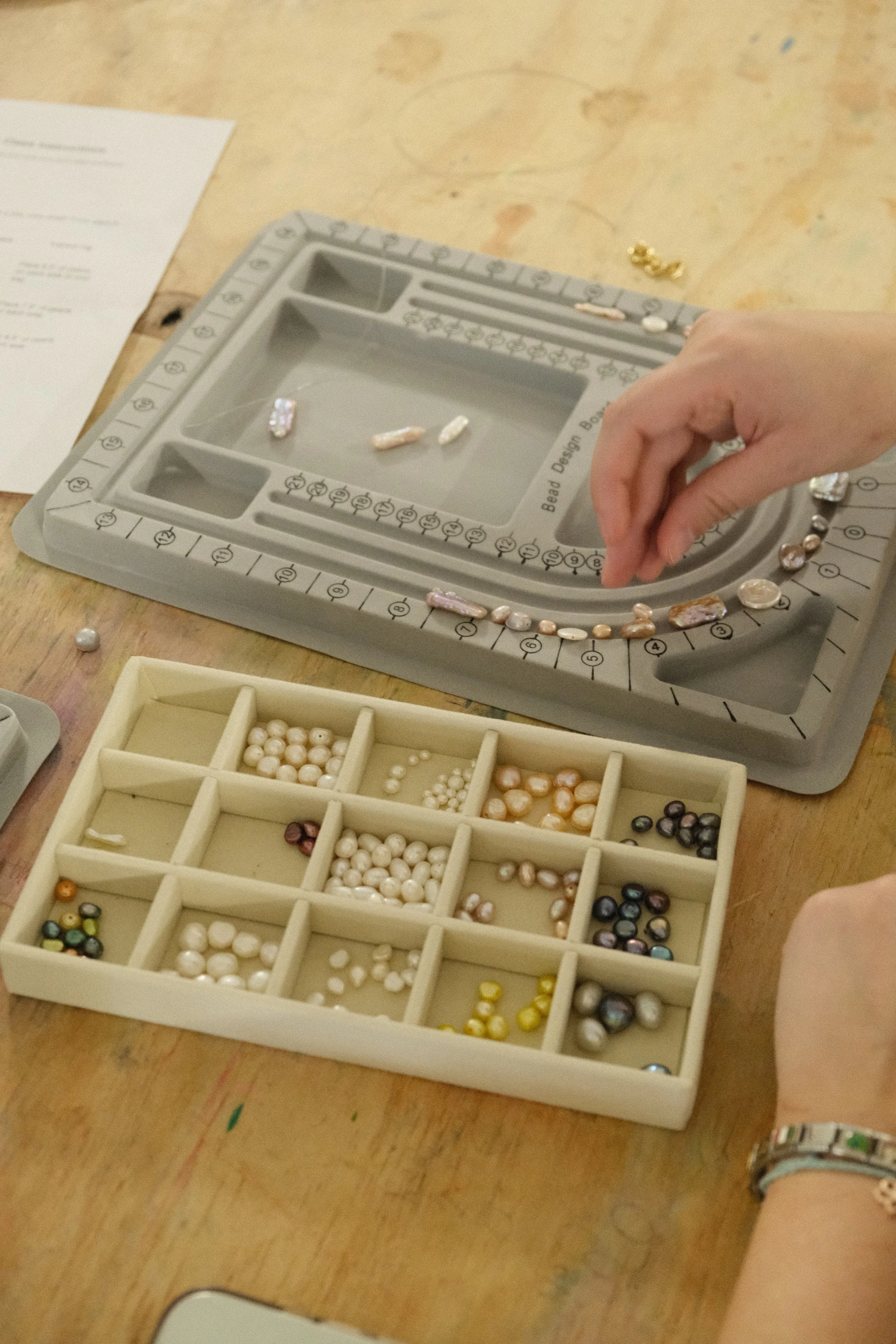 STRING YOUR OWN PEARL NECKLACE