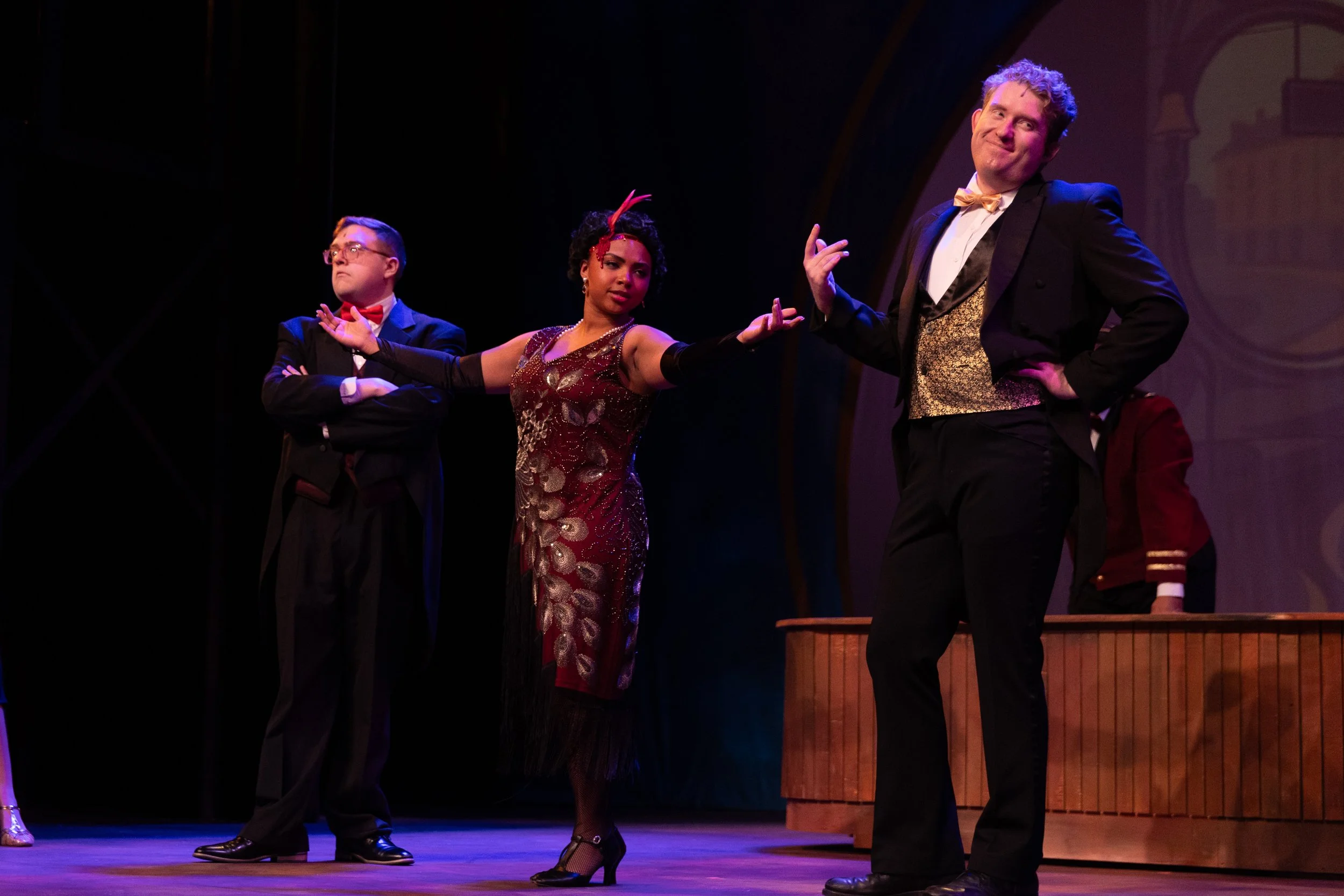 Xander as Count Leopold in Anastasia at Nebraska Wesleyan University; Photos taken by Jaime Orton