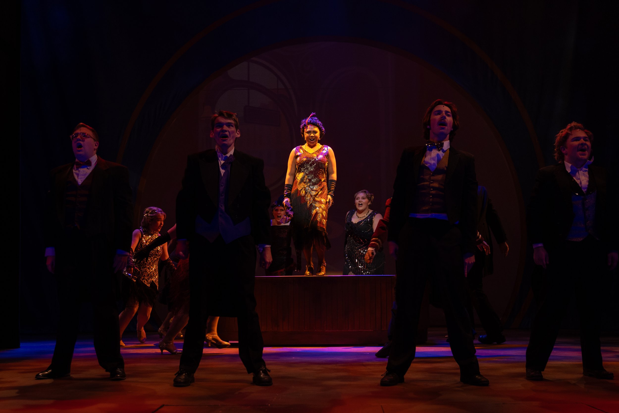 Xander as Count Leopold in Anastasia at Nebraska Wesleyan University; Photos taken by Jaime Orton