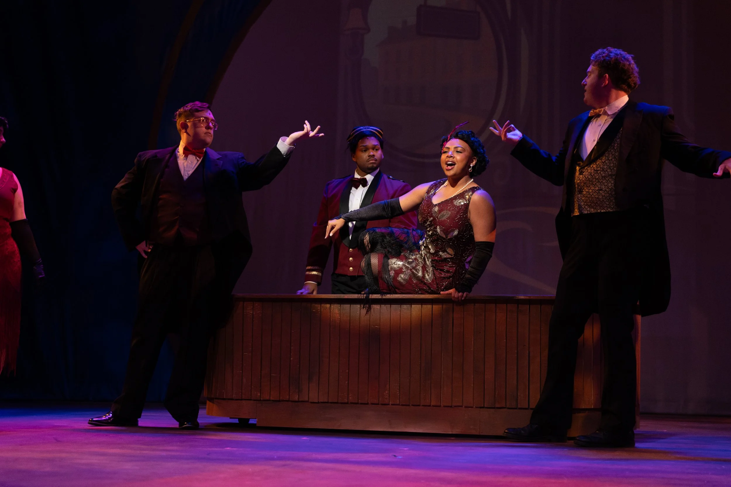 Xander as Count Leopold in Anastasia at Nebraska Wesleyan University; Photos taken by Jaime Orton