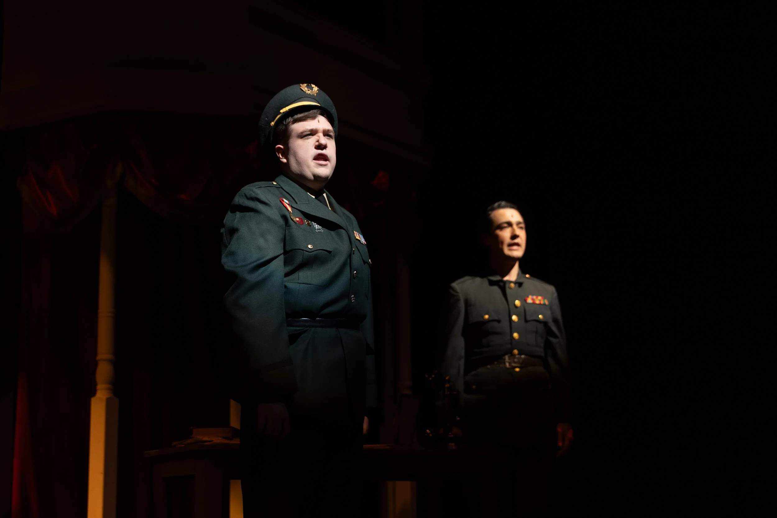 Xander as Gorlinsky in Anastasia at Nebraska Wesleyan University; Photos taken by Jaime Orton