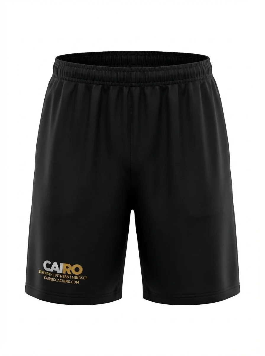 BLACK CAIRO SPORT SHORTS