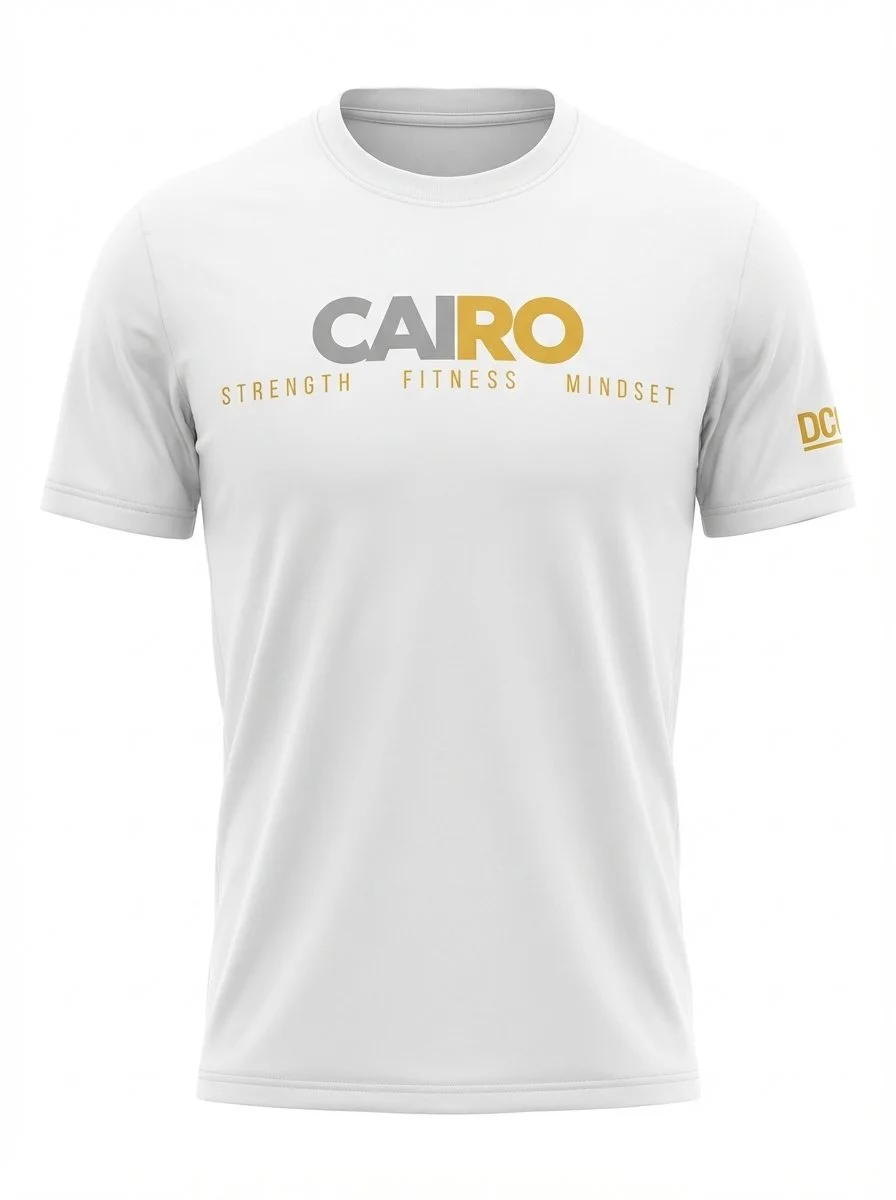 White CAIRO Training T-Shirt