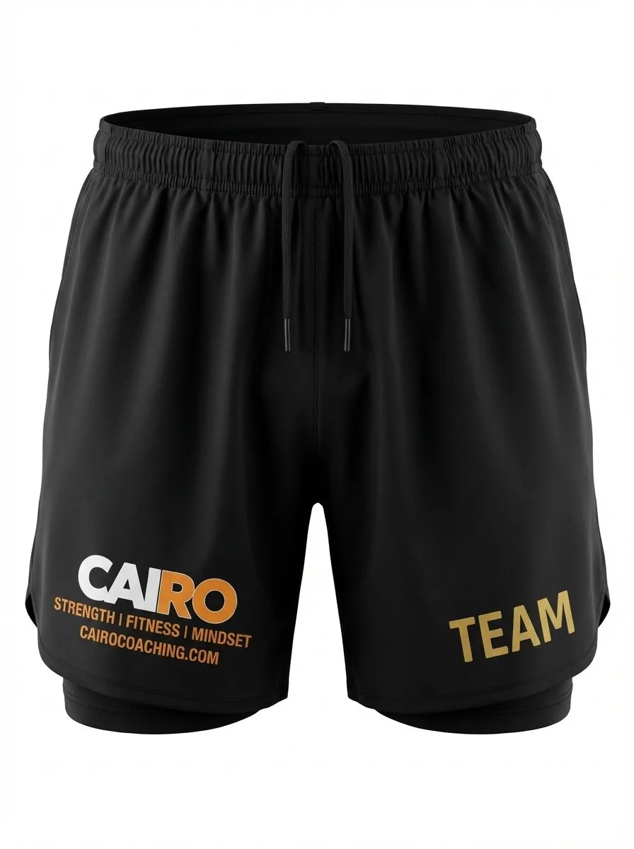 Black CAIRO Training Shorts