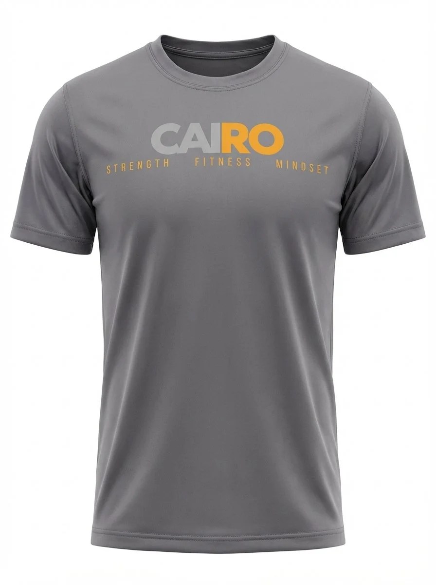 Grey CAIRO Training T-Shirt