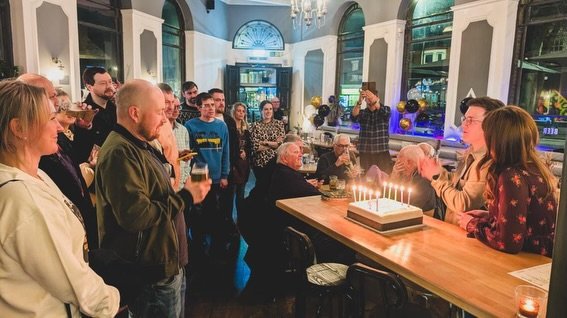 1 year. 

It&rsquo;s mad to think we have been going for a year. We have made some amazing friends along the way and feel honoured that people choose to come to our events and be a part of this group. 

Alcohull Free would be nothing without the peop