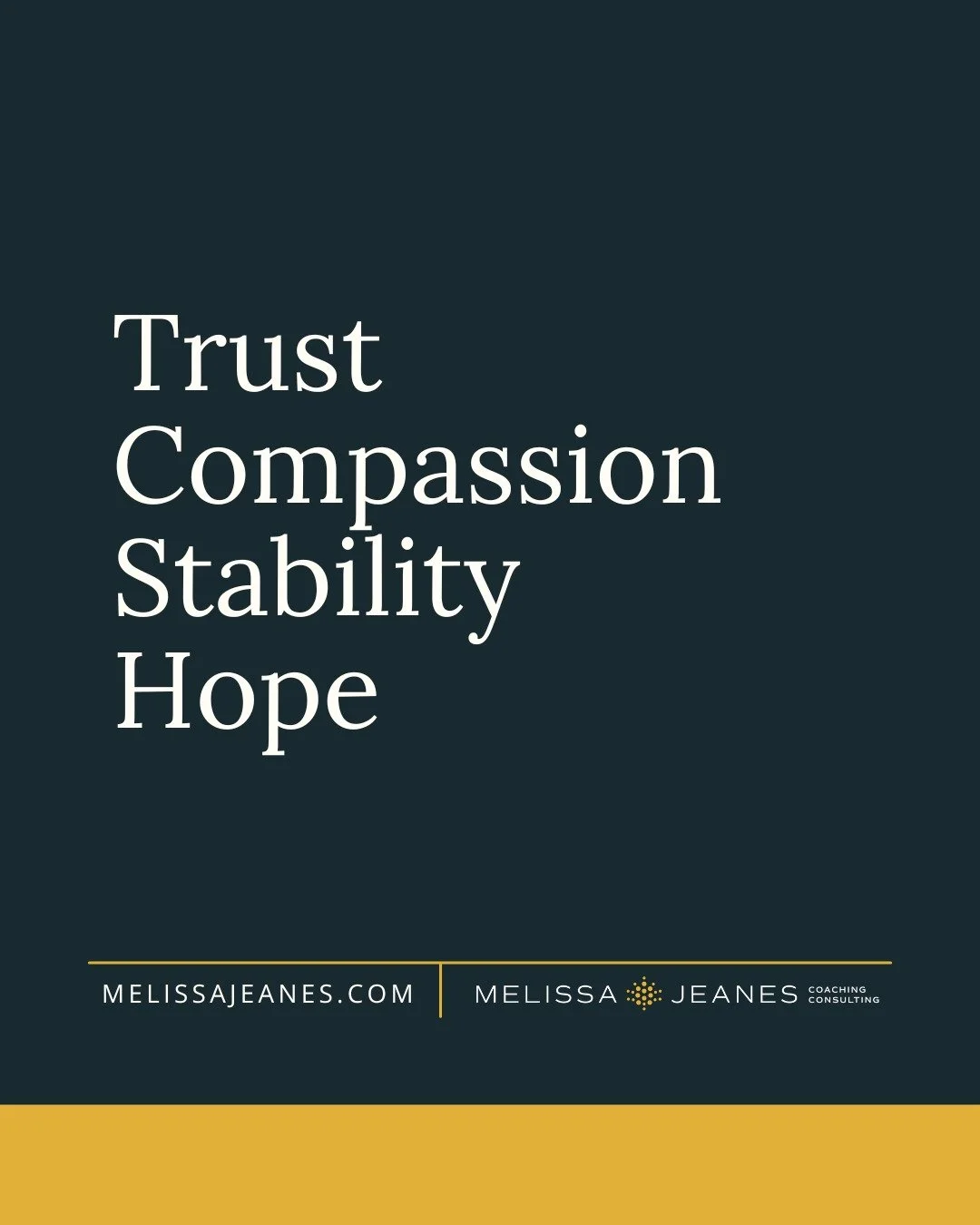 It&rsquo;s an HR thing.
That&rsquo;s a cop out.

Building Trust and Psychological Safety.
Creating Stability Through Clarity.
Leading with Compassion.
Inspiring Hope and Possibility.

Nope. That&rsquo;s leadership.

If you&rsquo;re waiting on HR to c