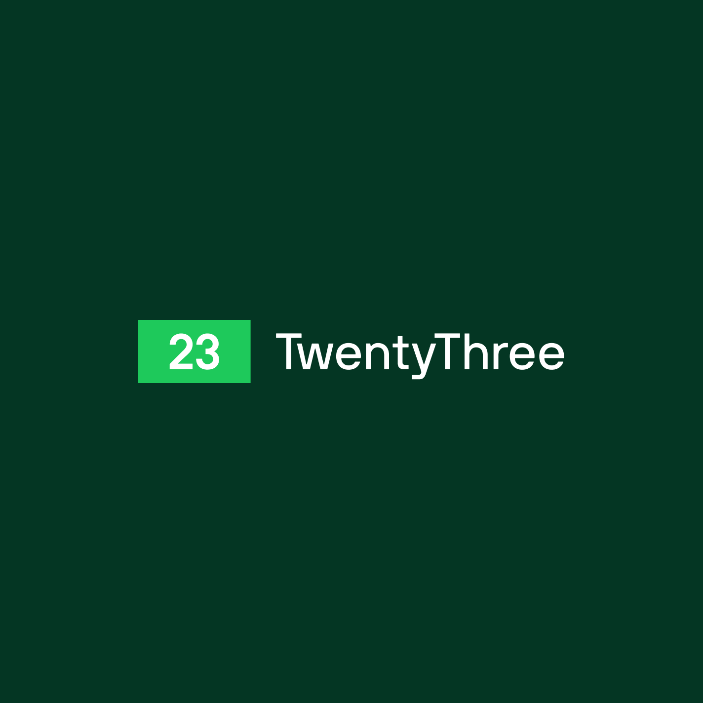 Twentythree logo