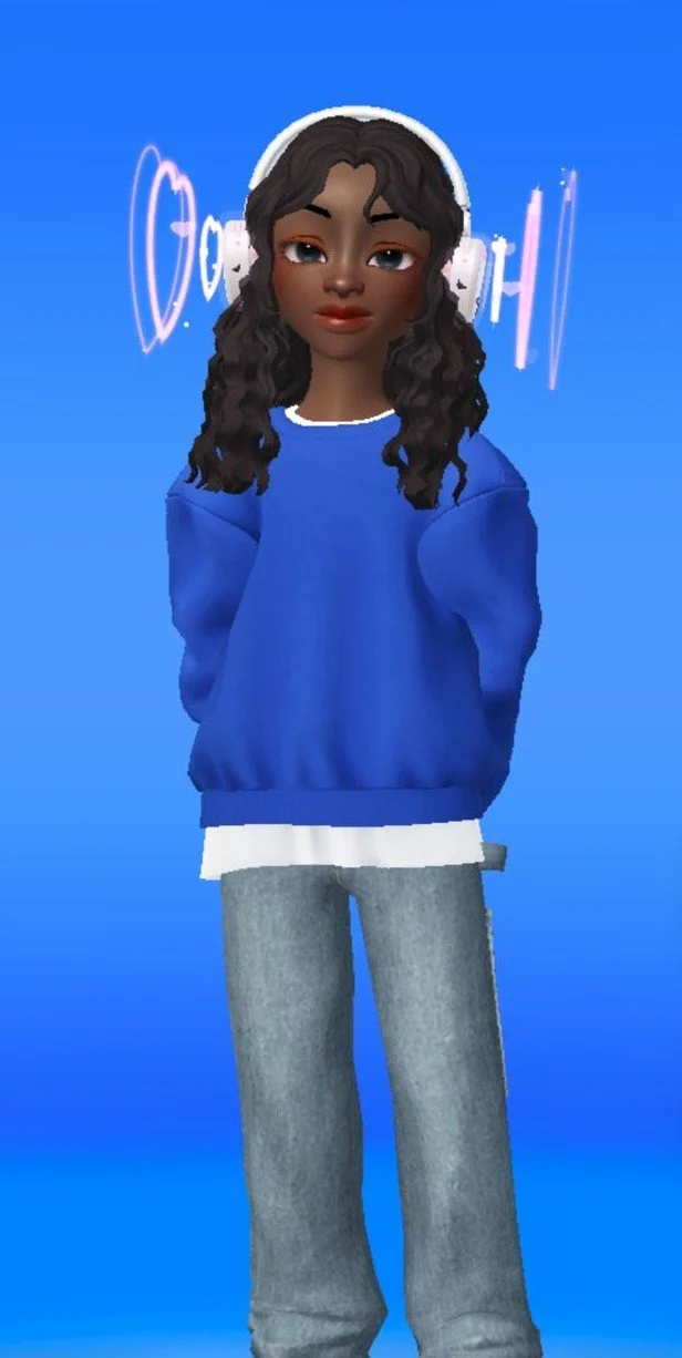 One of the 4 avatars created to represent the different versions of the self.
