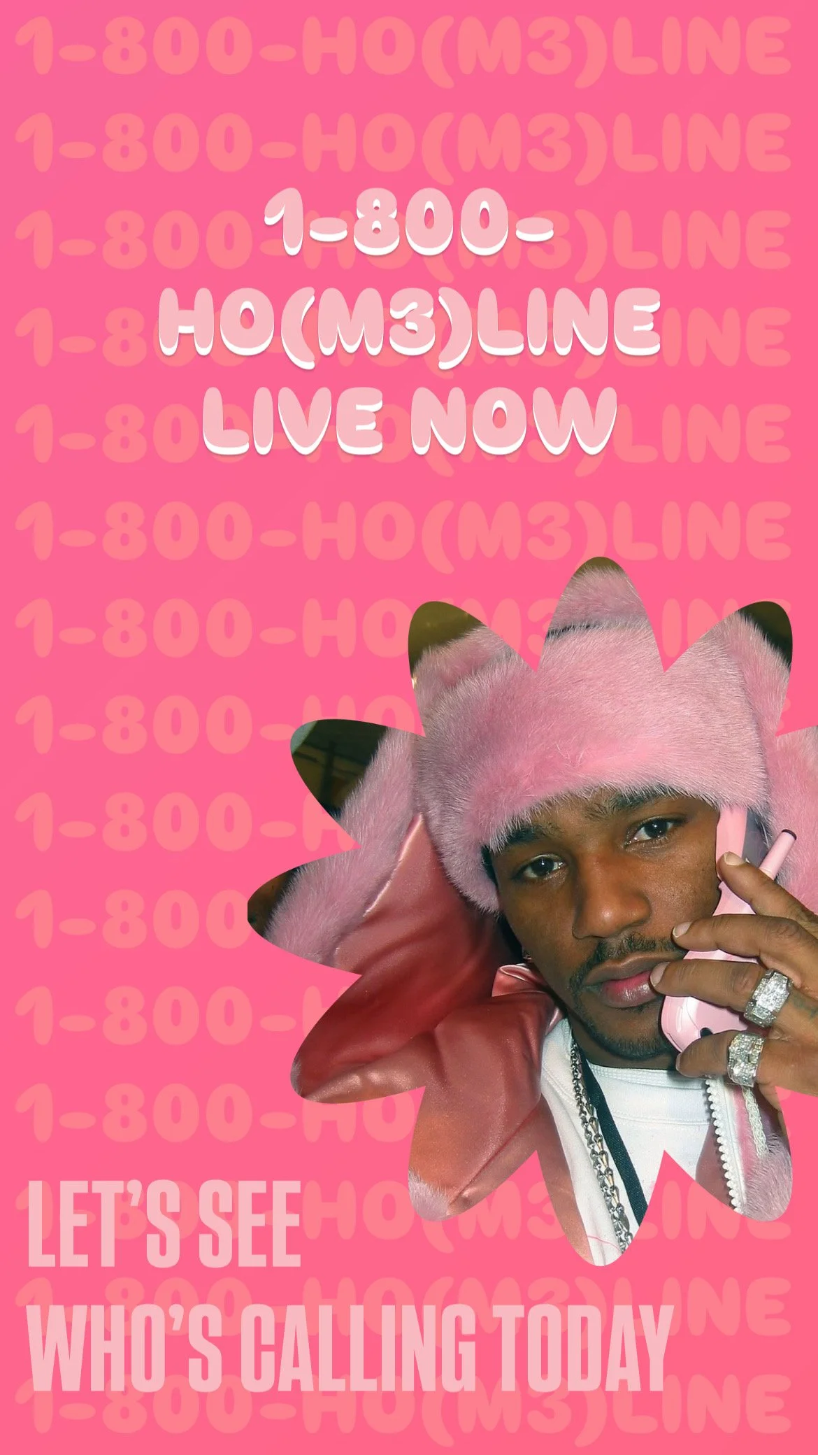 Everyday at 8:30 PM, 12 portraits would be posted on the story as if they picked up a call.