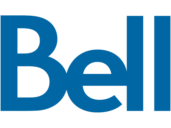 Close-up of the blue Bell logo with large, bold letters.
