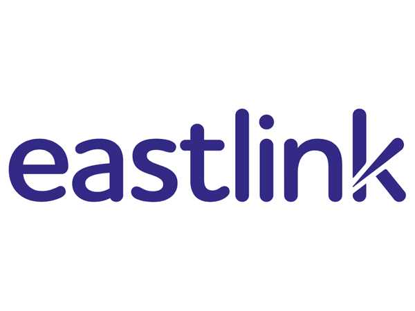 Eastlink logo in purple text on a white background.