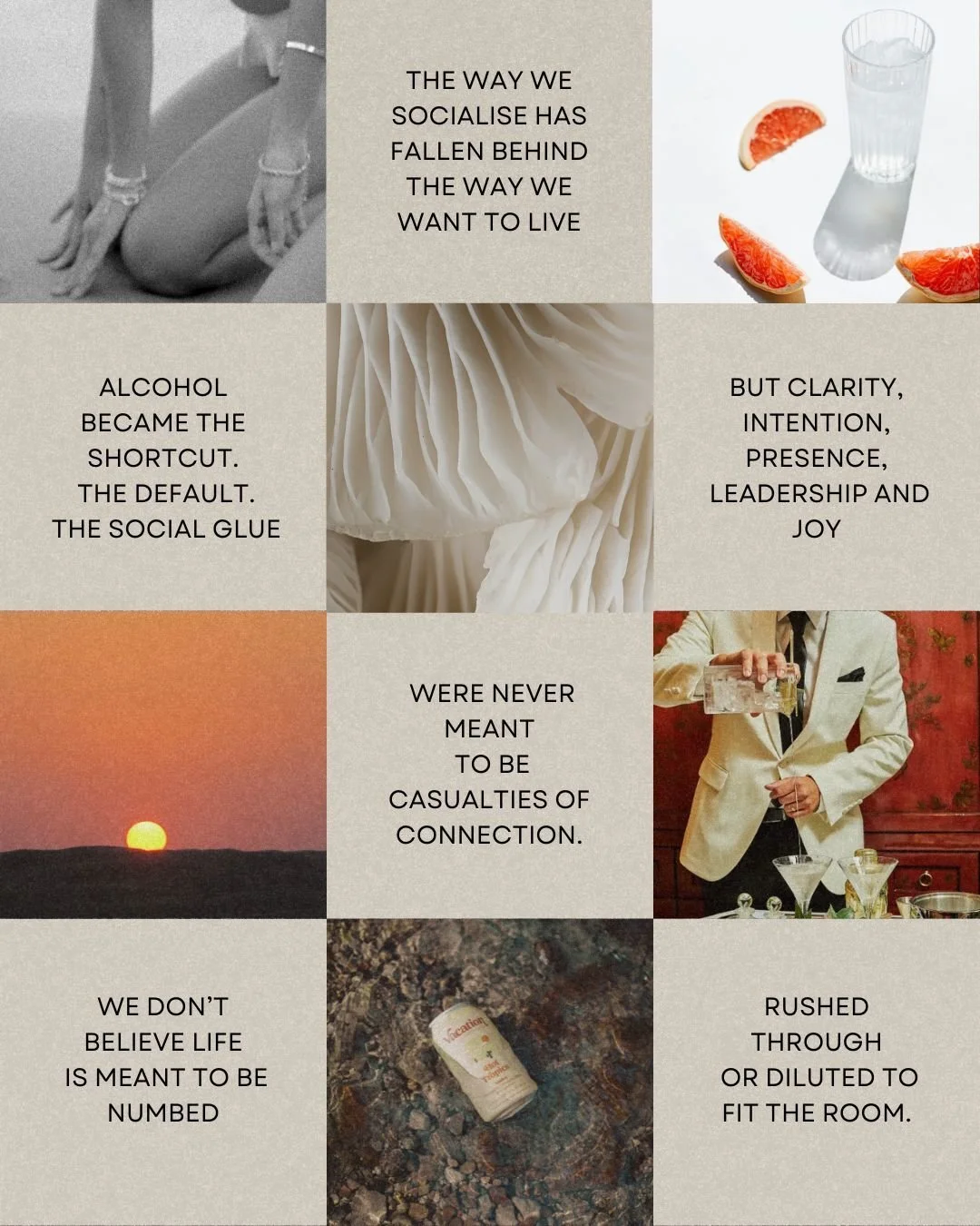 MoWell exists because the way we socialise hasn&rsquo;t caught up with the way we want to live 🌿

Alcohol became the default &mdash; but clarity, presence and joy were never meant to be the cost of connection ✨

We don&rsquo;t remove alcohol.
We rem