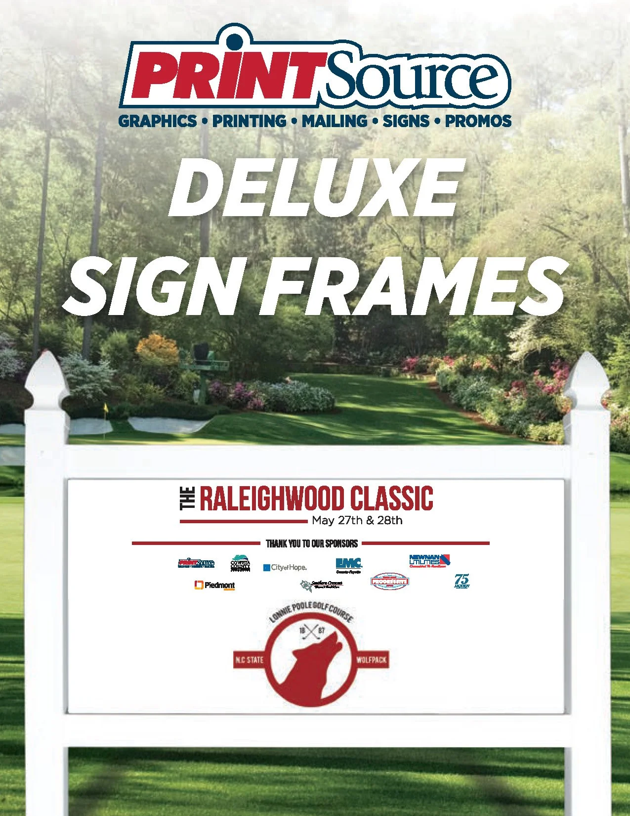 Deluxe Road Sign Frames & Real Estate Signs
