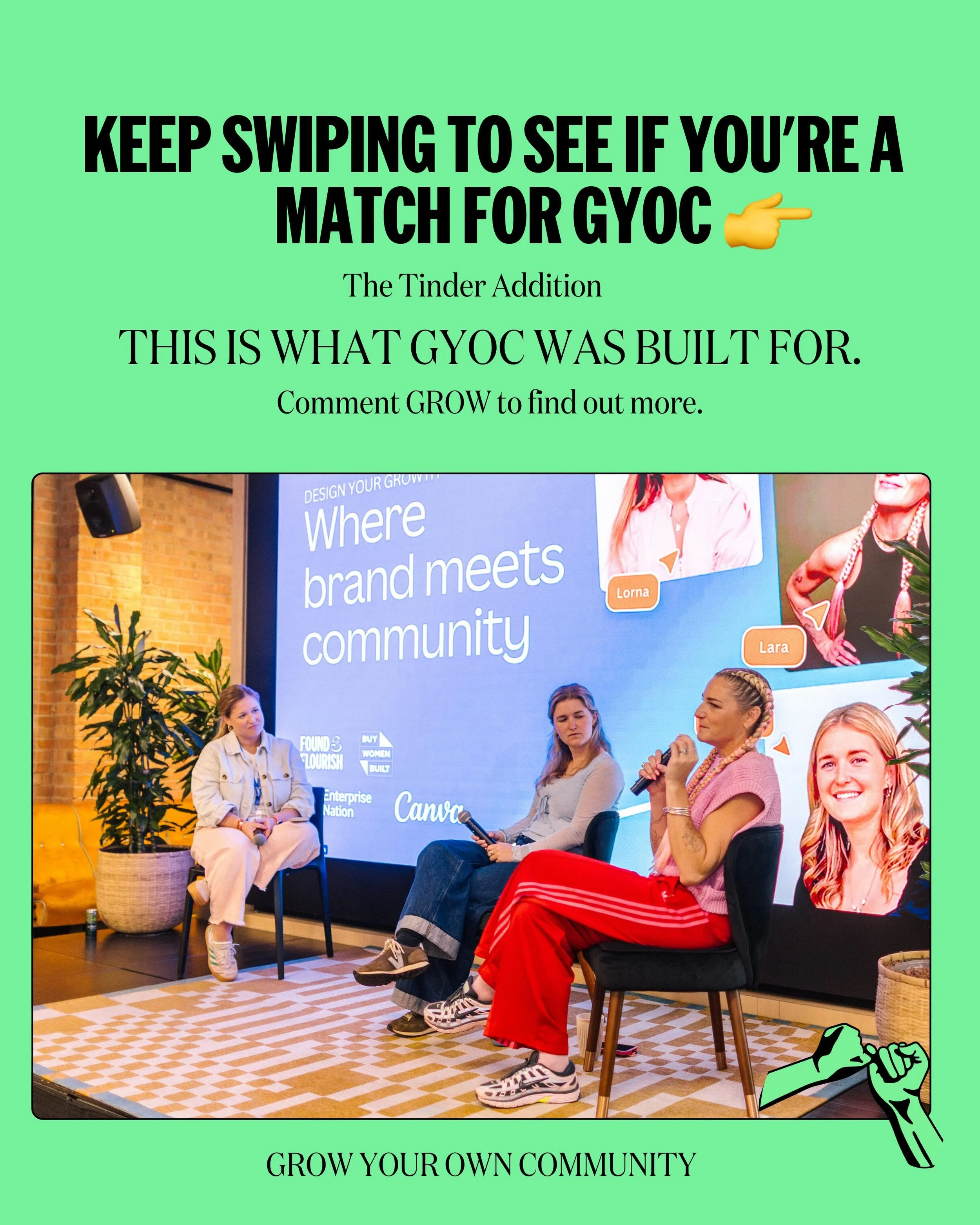 If any of these sound like you&hellip; this is exactly what GYOC was built for👇

🗣 &ldquo;I don&rsquo;t want another course I&rsquo;m not going to finish&rdquo;

🗣 &ldquo;I want to build real community - not just an audience that scrolls past me&r