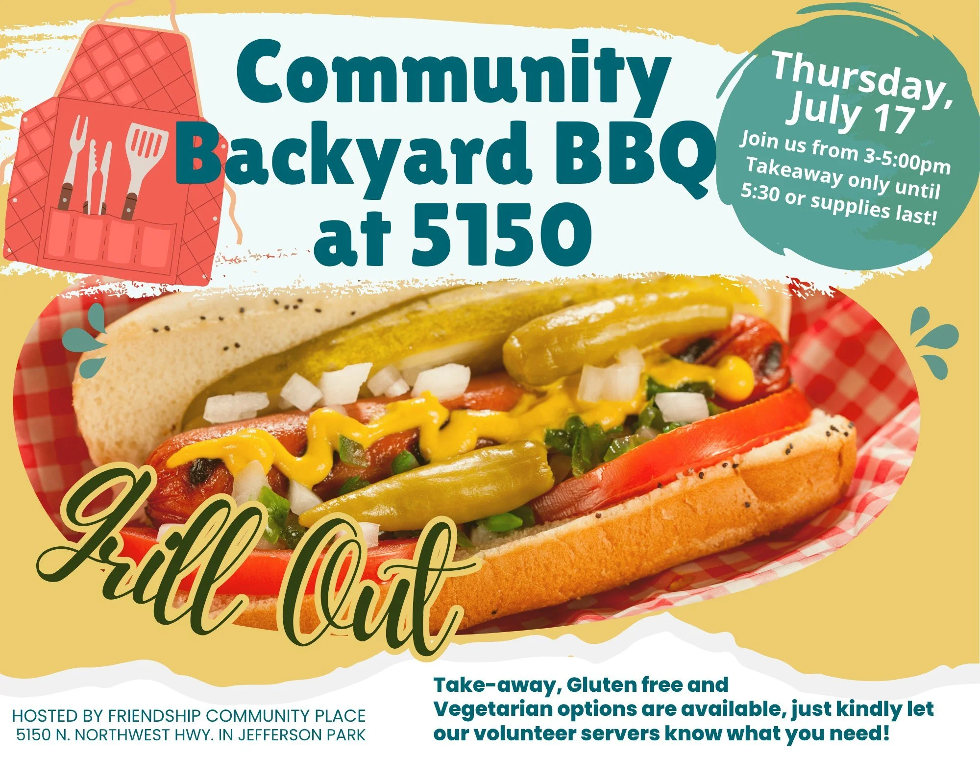 TOMORROW! We'll be slinging dogs all afternoon behind 5150! Bring a friend, bring your family, and let's be in community with one another!