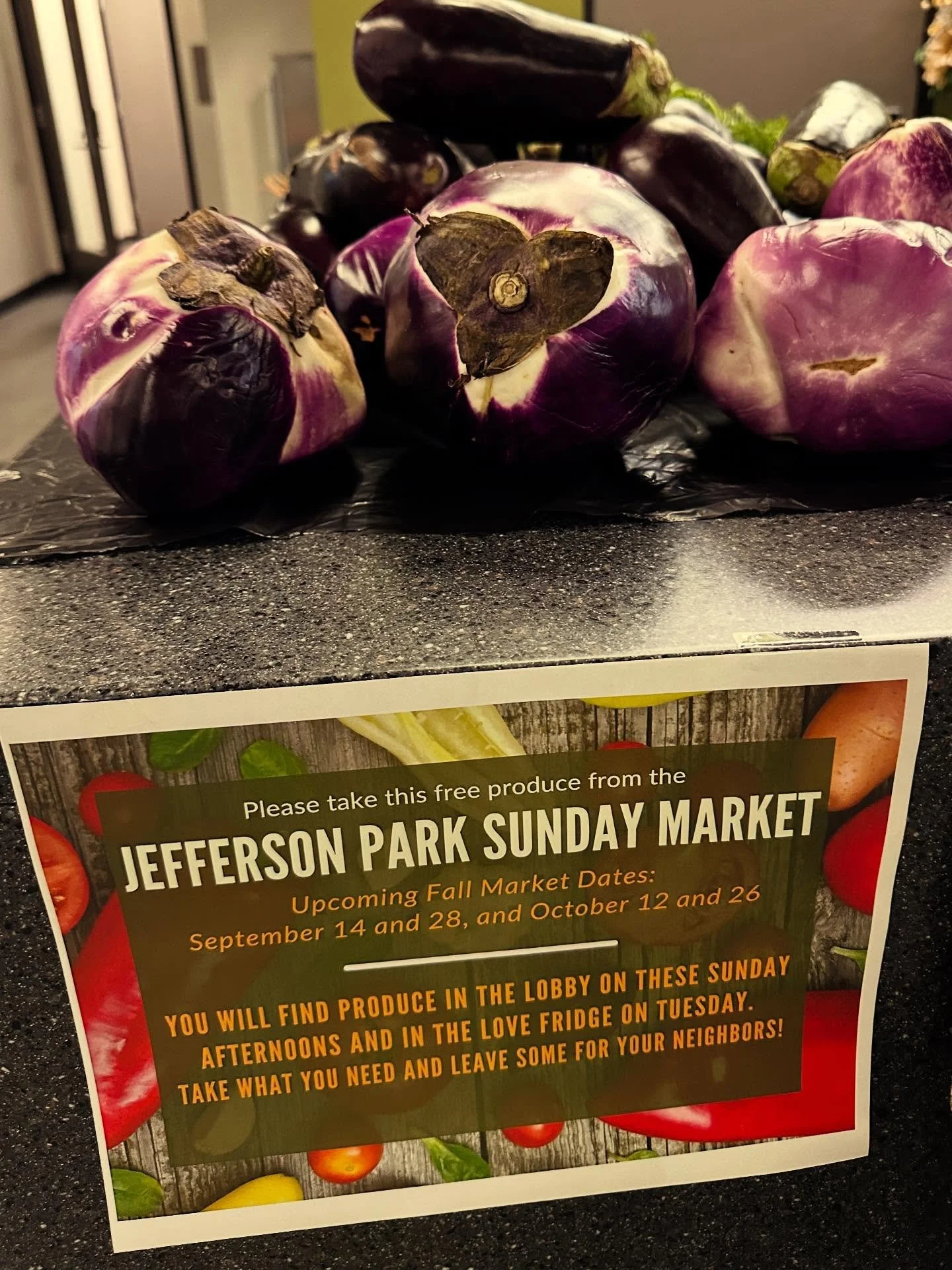 Thanks to @jefferson_park_sunday_market and @parrafarms for sharing this amazing produce with our Friendship Kitchen and 5150 community!