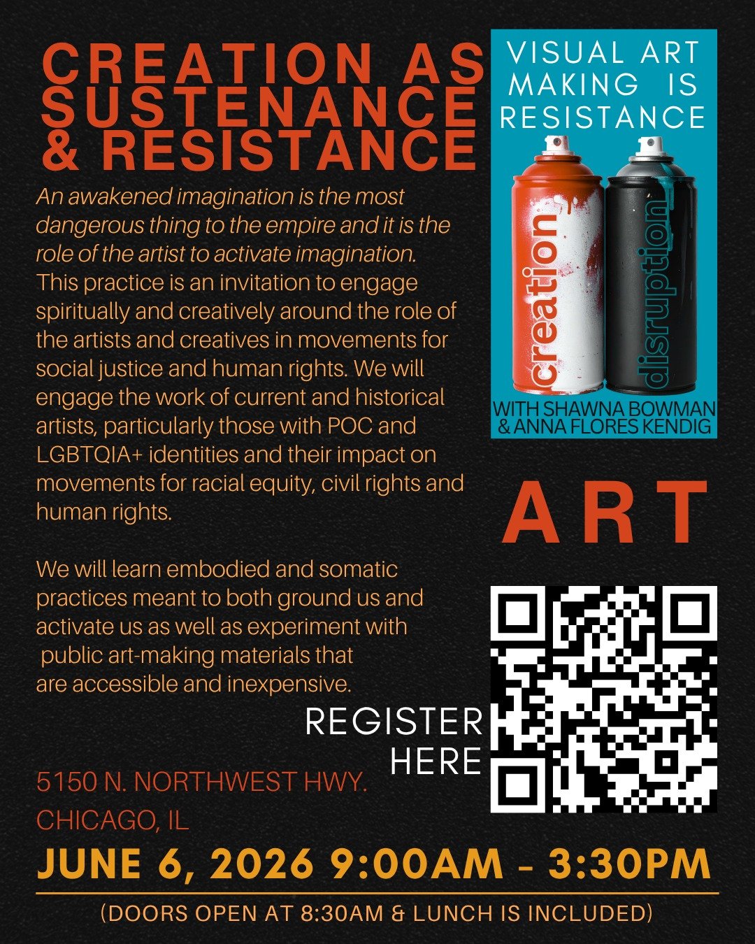 Our workshop with @crossroadsantiracism is coming up in a few weeks! We are so excited to be in community with you all. Register here: https://crossroadsantiracism.org/register/