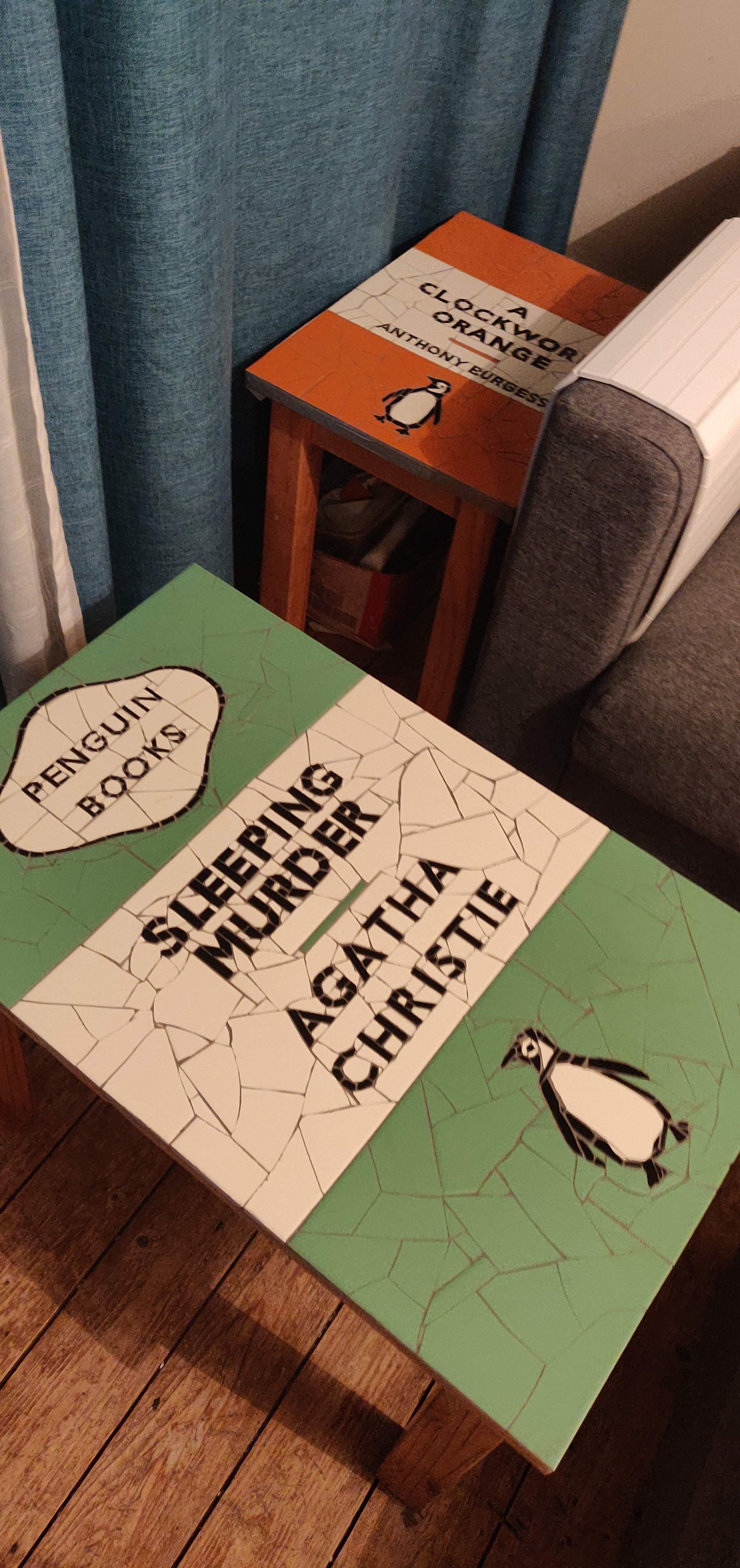 Penguin Classics, 2020, Ceramic Tiles on nested tables x 2