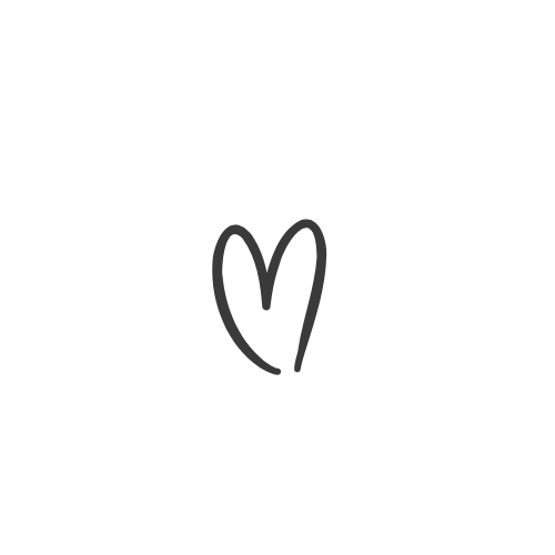 A simple black and white illustration of a person holding an umbrella, with a heart shape in the center.