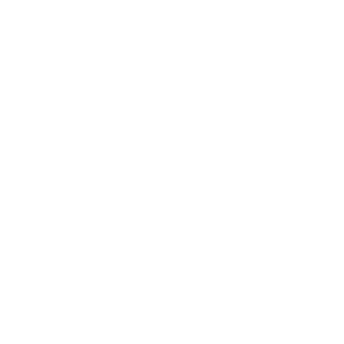 White outline of sunglasses on a black background.