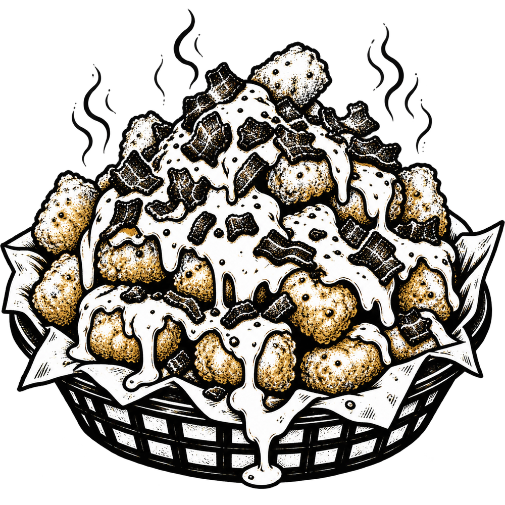 Illustration of tots