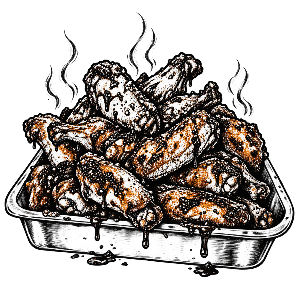 Illustration of wings