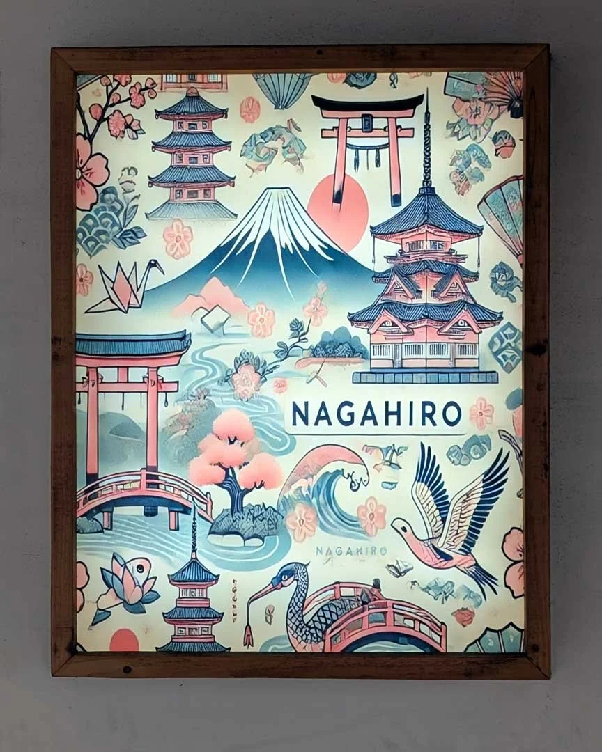 Sign on a hotel wall, outdoors