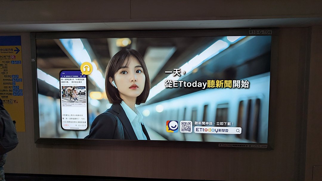 Another ad for a podcast of a very large media company