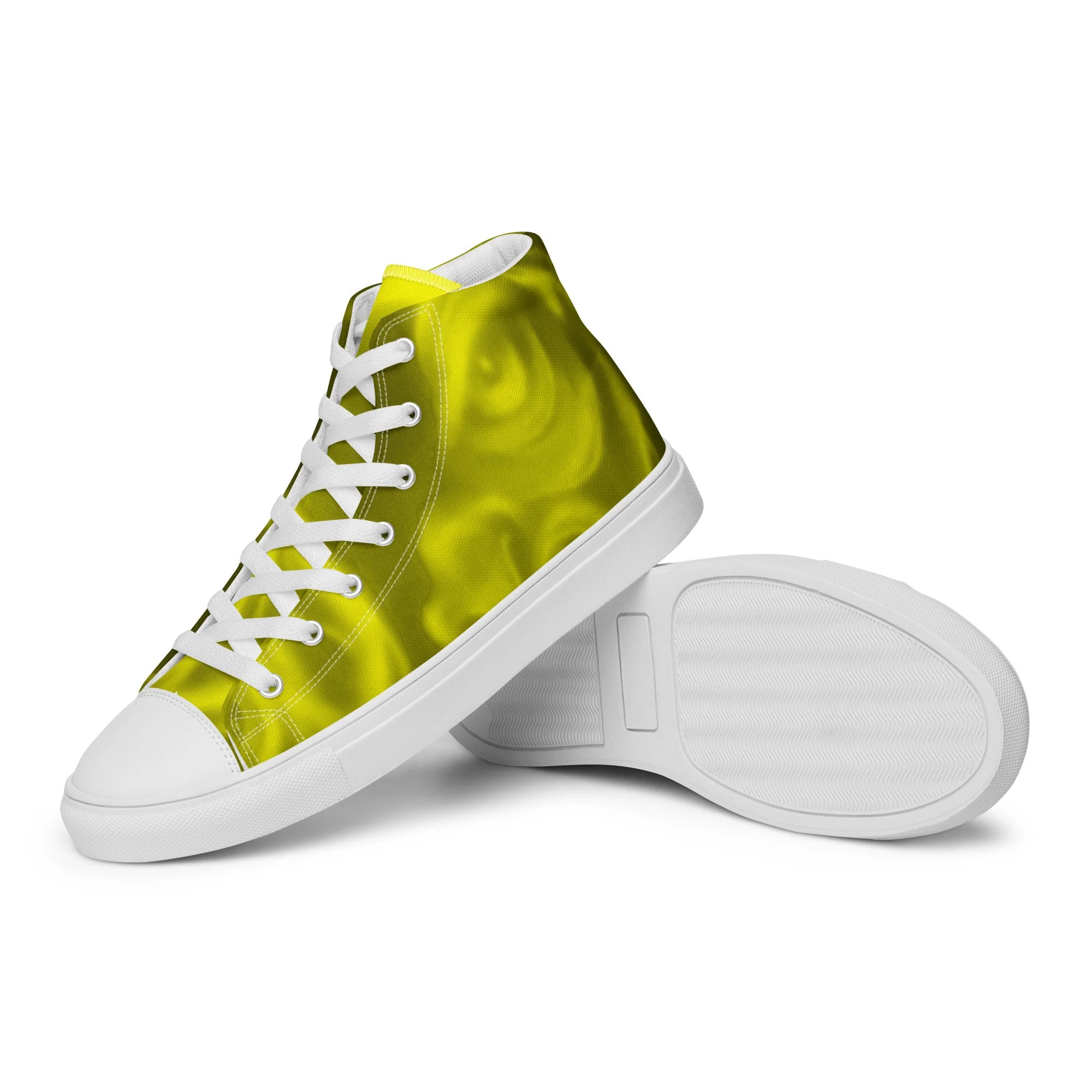 EXCLUSIVELY U — Yellow | Men’s High Top Canvas Shoes | BEP EXCLUSIVE