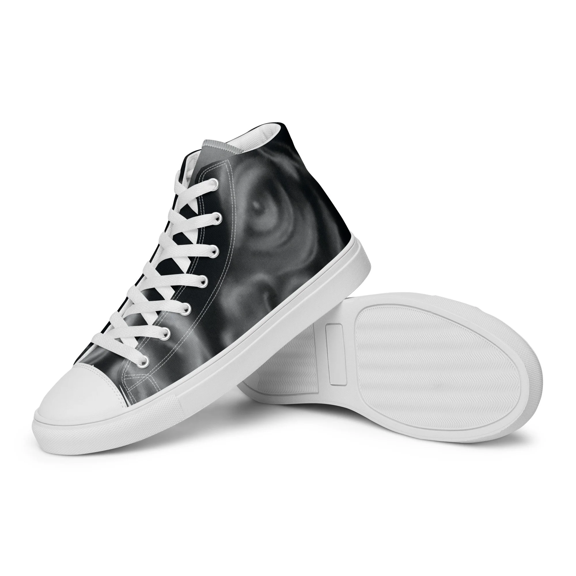 EXCLUSIVELY U — Gray | Men’s High Top Canvas Shoes | BEP EXCLUSIVE