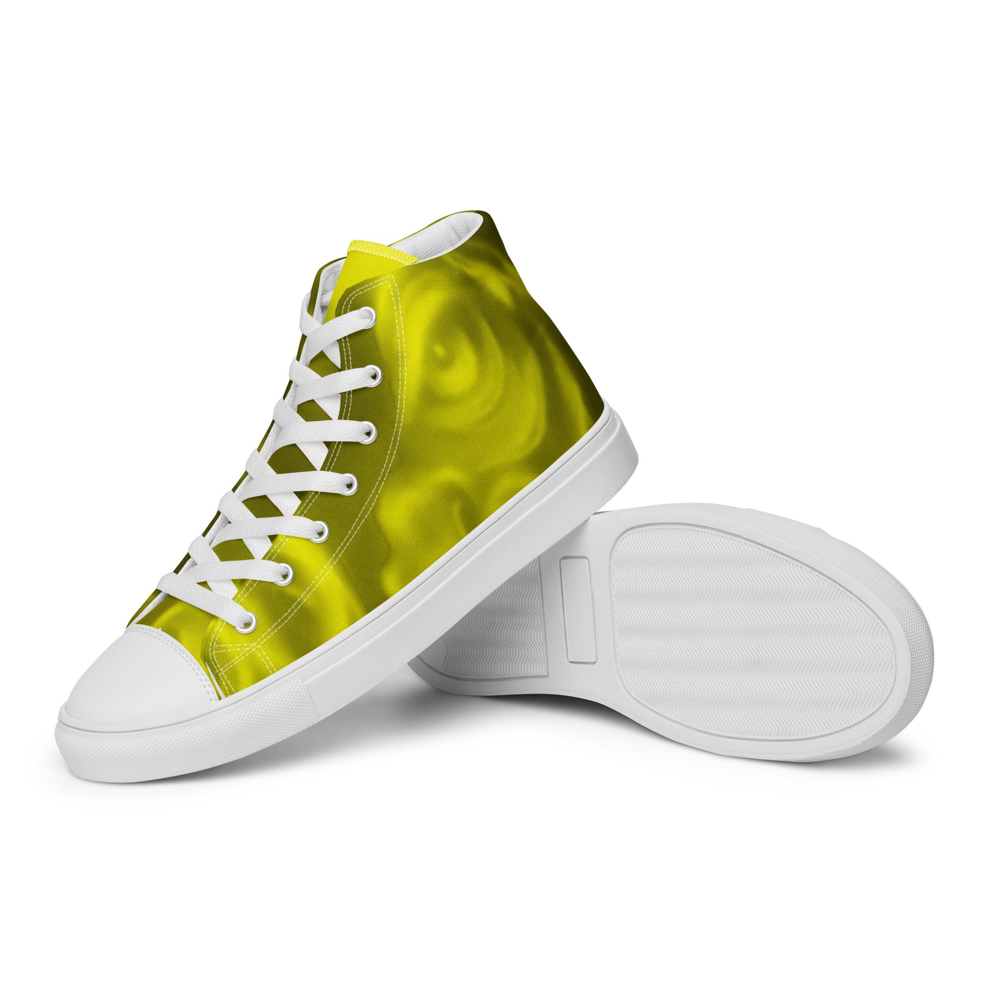 EXCLUSIVELY U — Yellow | Women’s High Top Canvas Shoes | BEP EXCLUSIVE