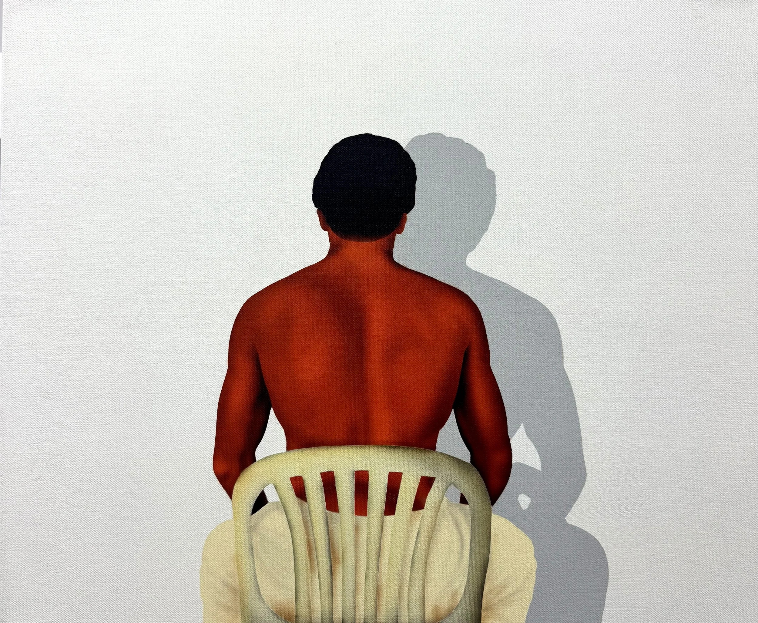 Tranquilo, 20¨ x 24¨  Airbrush on Canvas