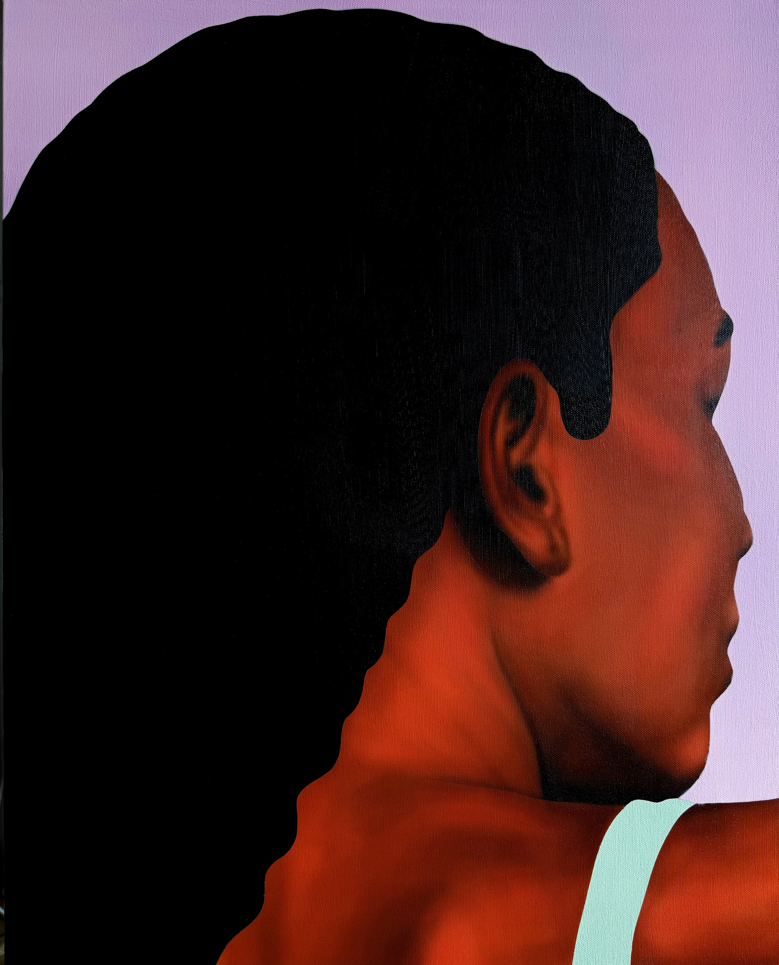 Entera, 24¨ x 30¨ Airbrush on Canvas