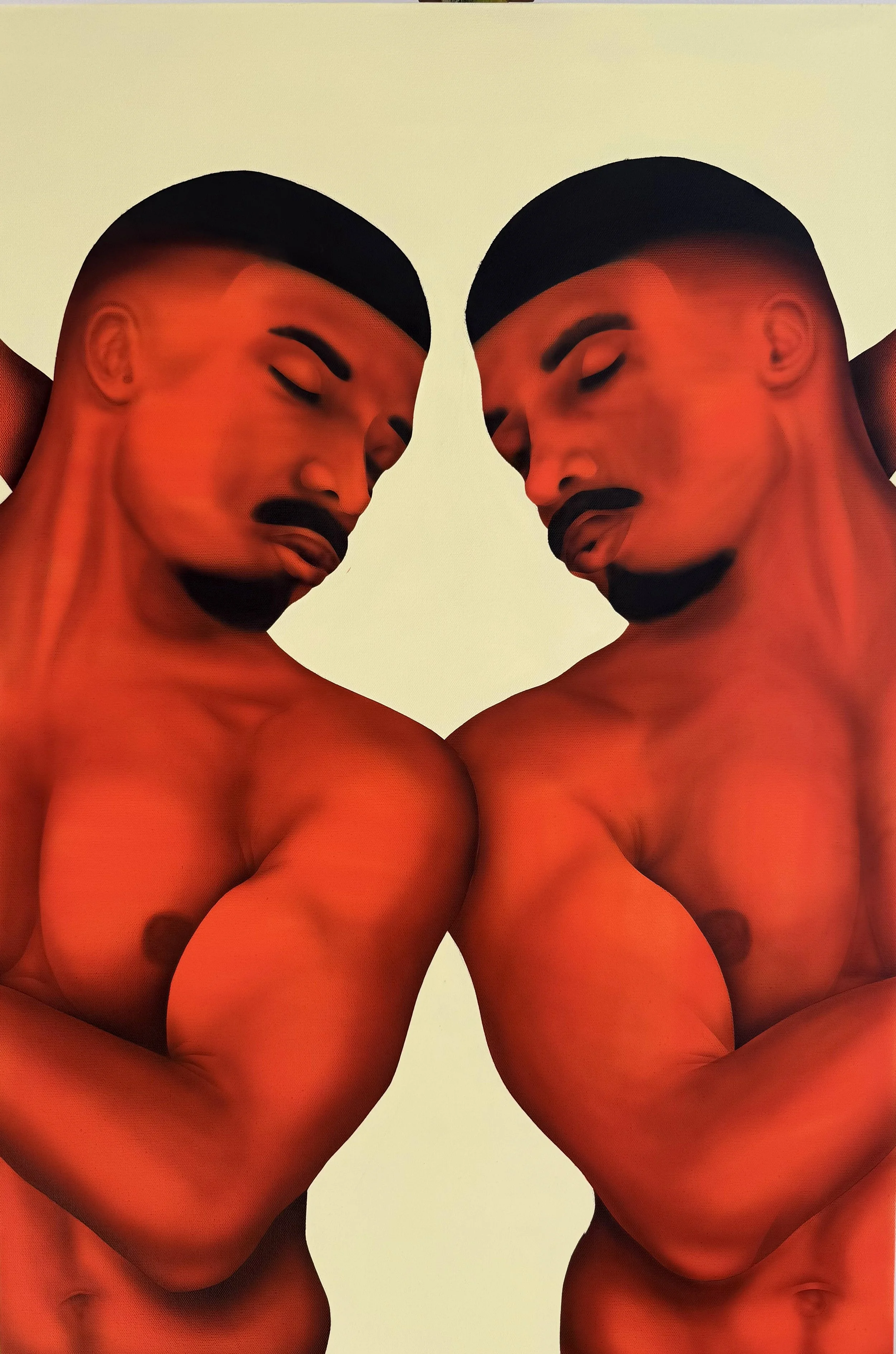  Dos, 24¨ x 36¨ Airbrush on Canvas