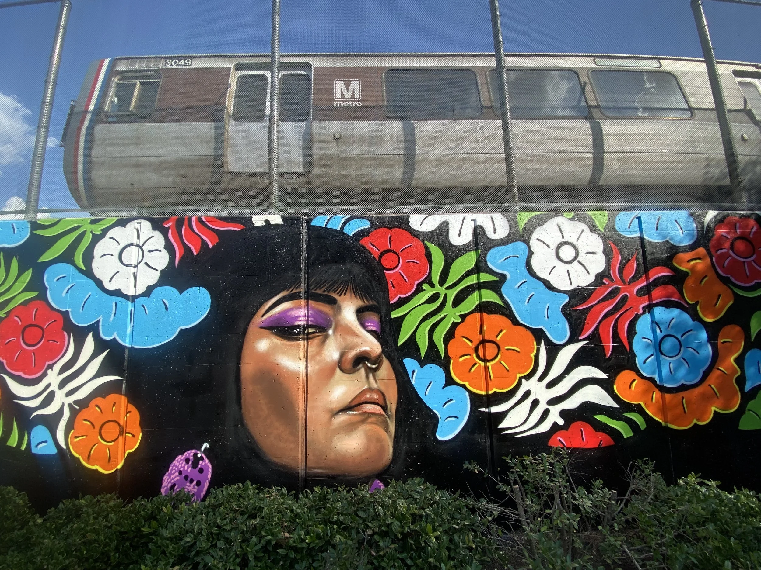 NoMa in Color | Washington DC |

Commissioned by NoMa BID, this public mural contributes to the neighborhood's growing collection of street art while celebrating community, color, and place.