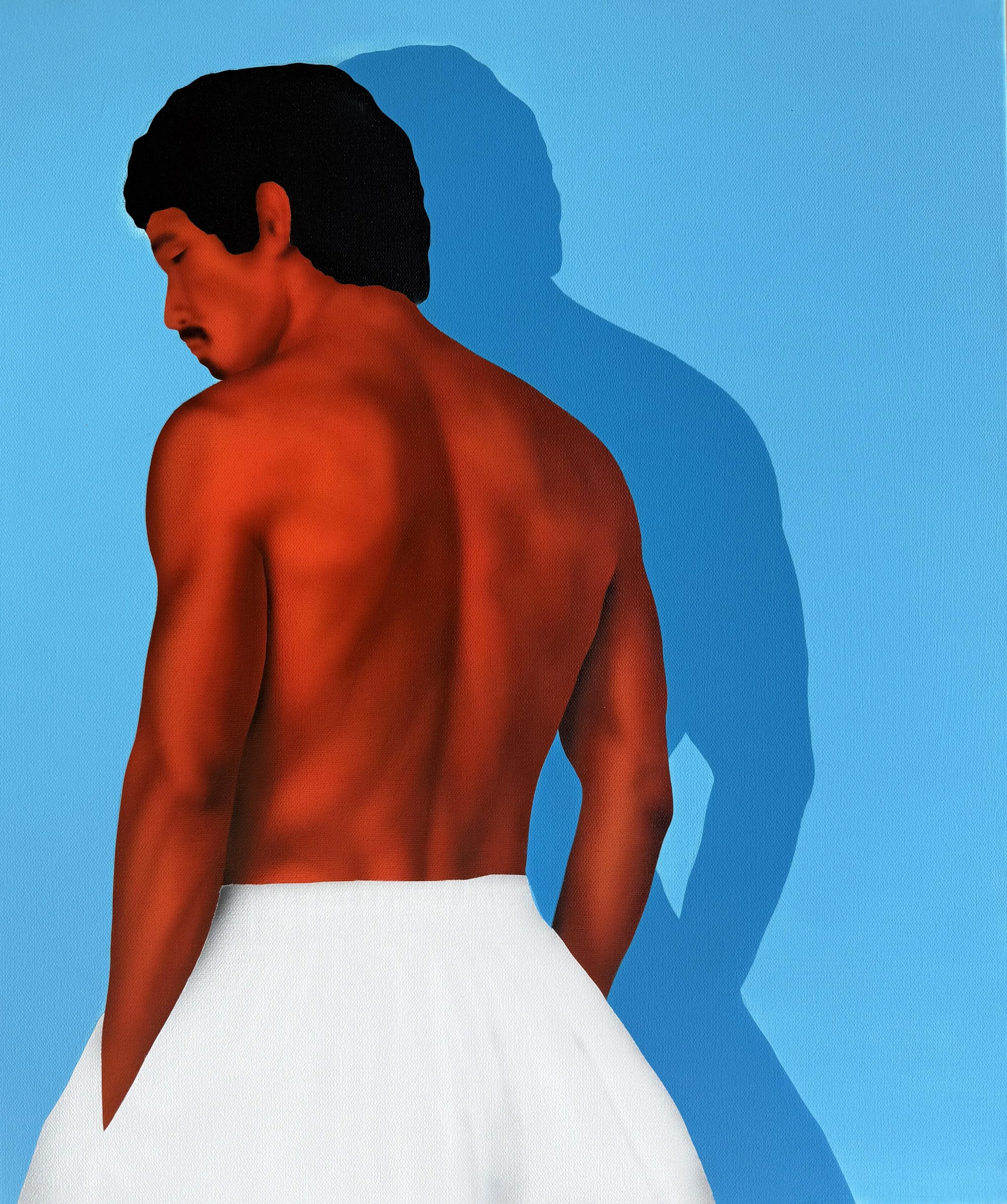 Como Si Nada, 20¨ x 24¨  Airbrush on Canvas