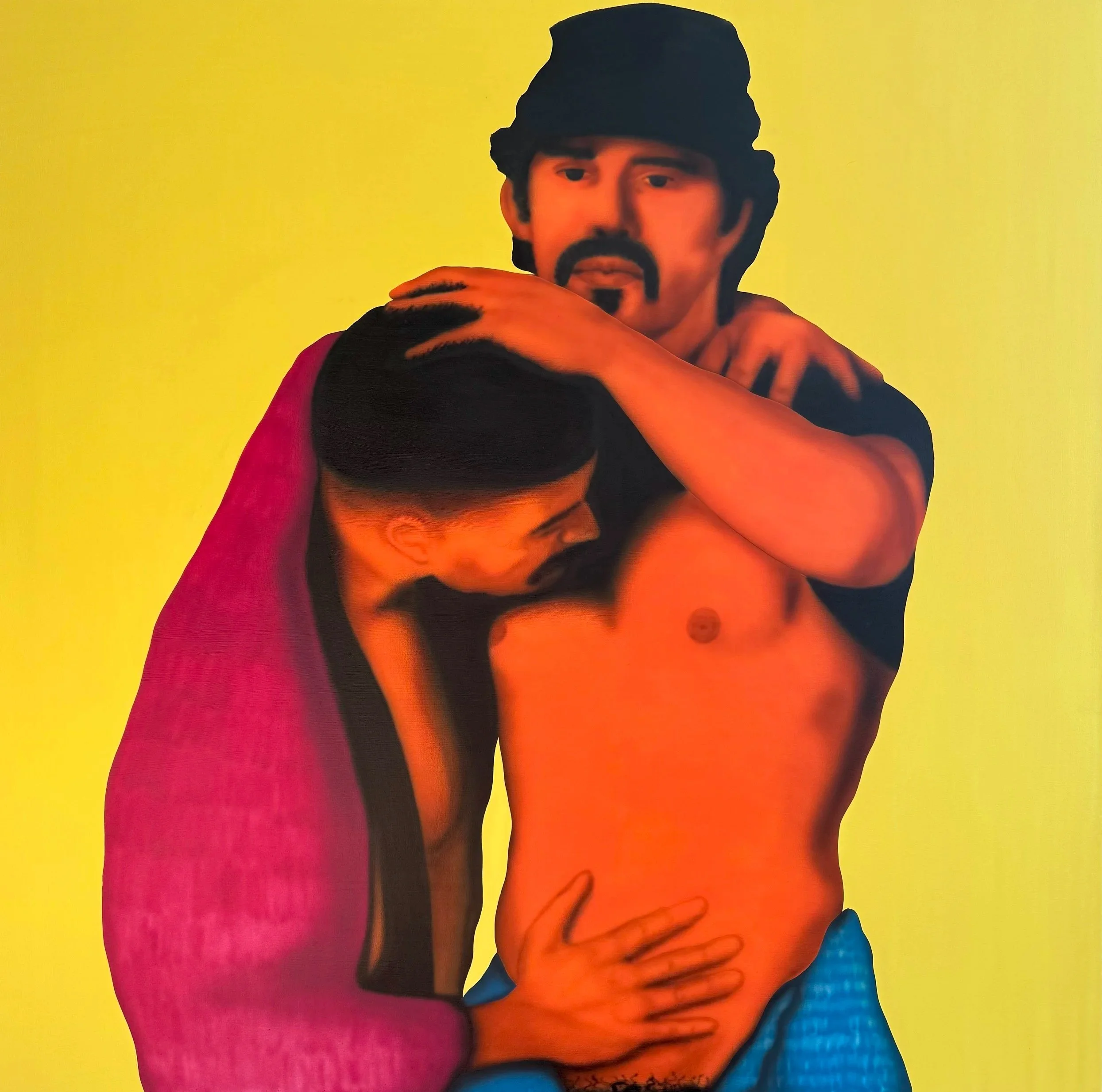 Sin Pena, 60¨ x 60¨ Airbrush on Canvas